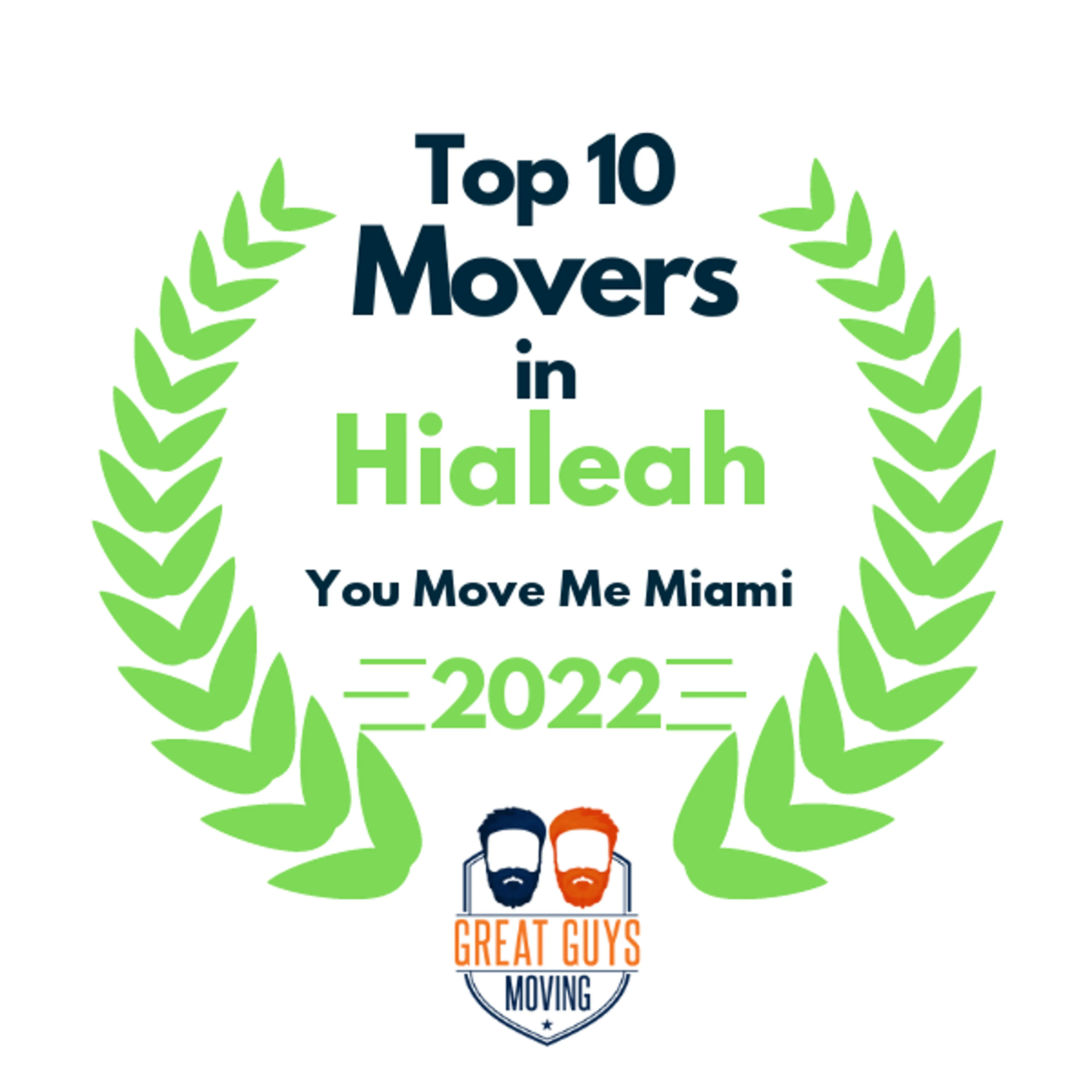 Top 10 Movers in Miami, FL 2022 award