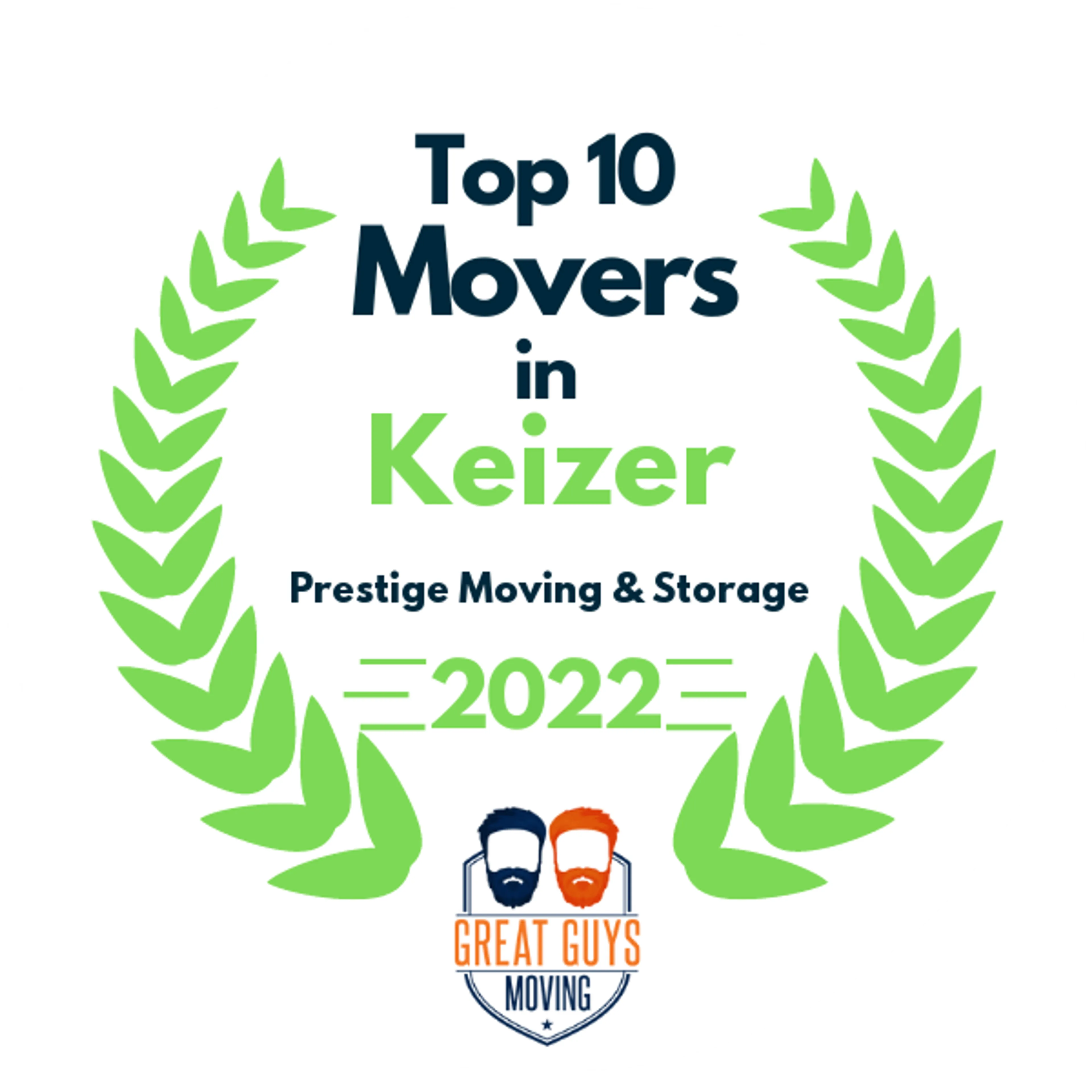 Top 10 Movers in Portland, OR 2022 award