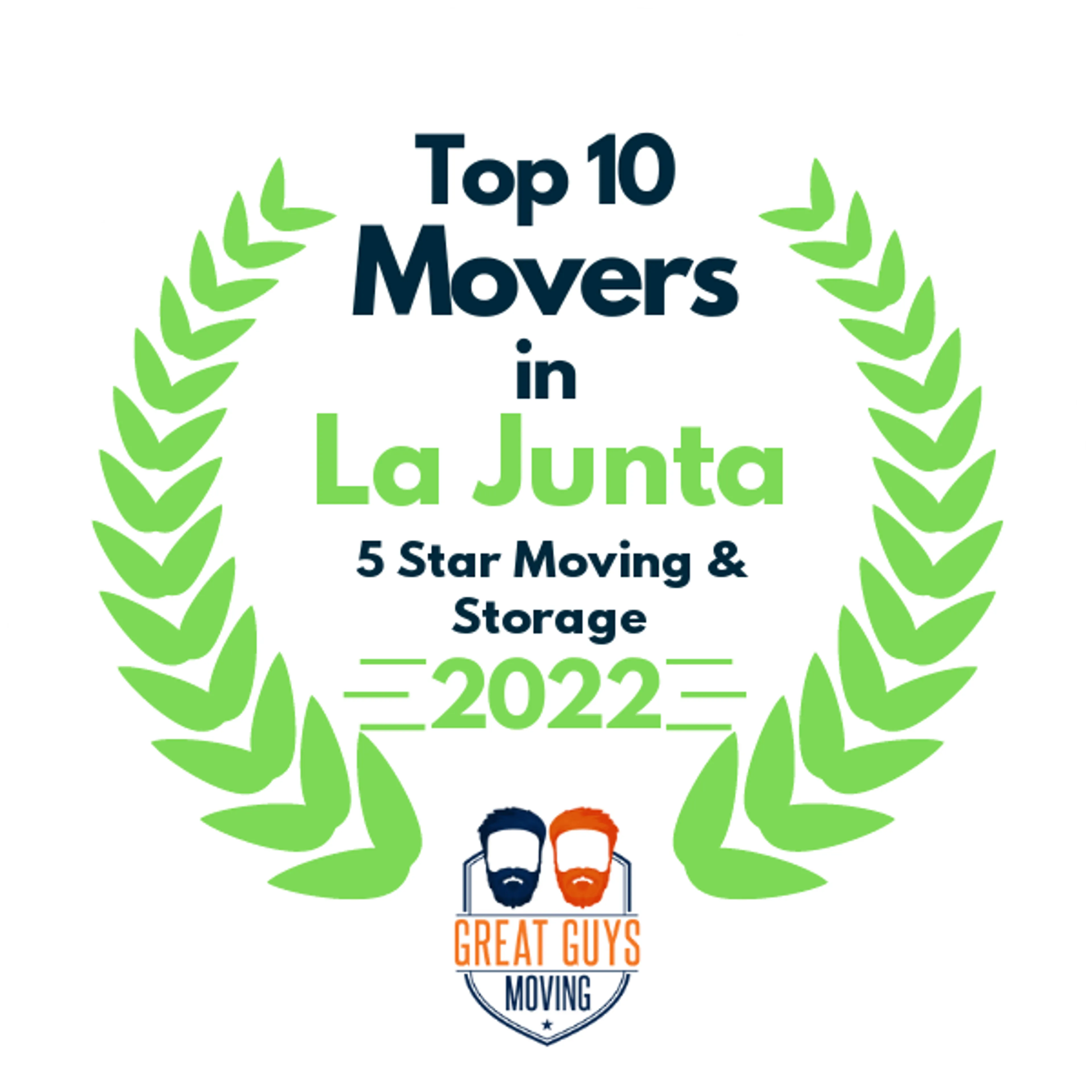 Top 10 Movers in Colorado Springs, CO 2022 award