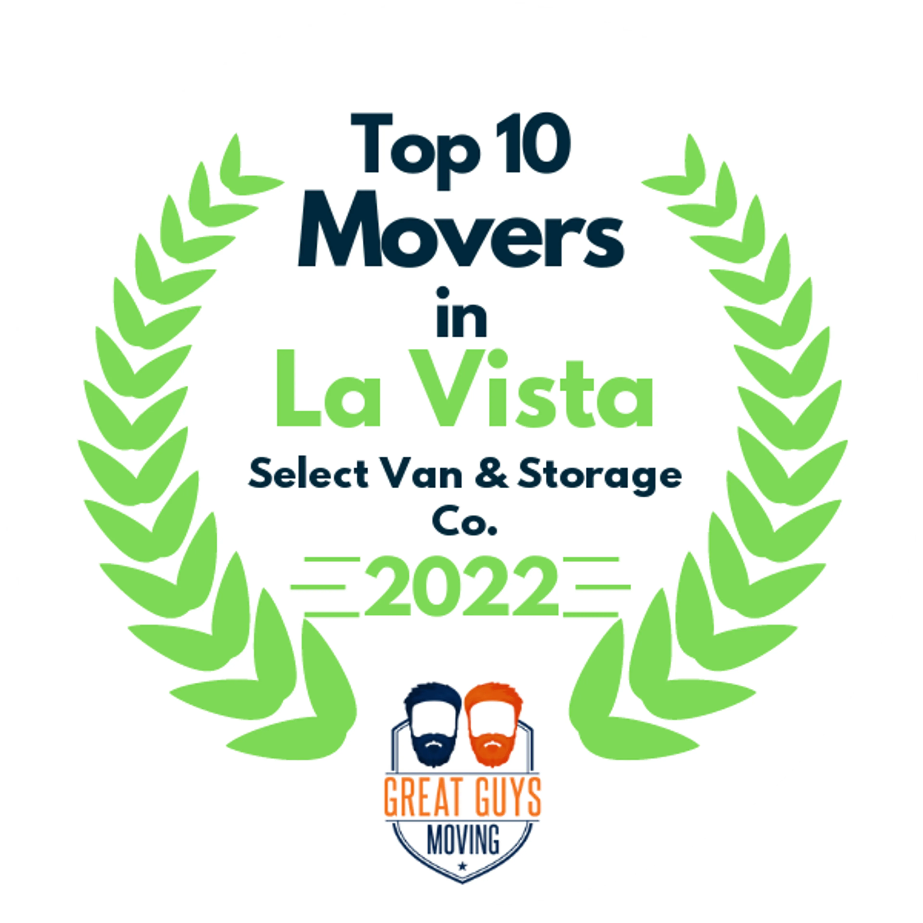 Top 10 Movers in Omaha, NE 2022 award