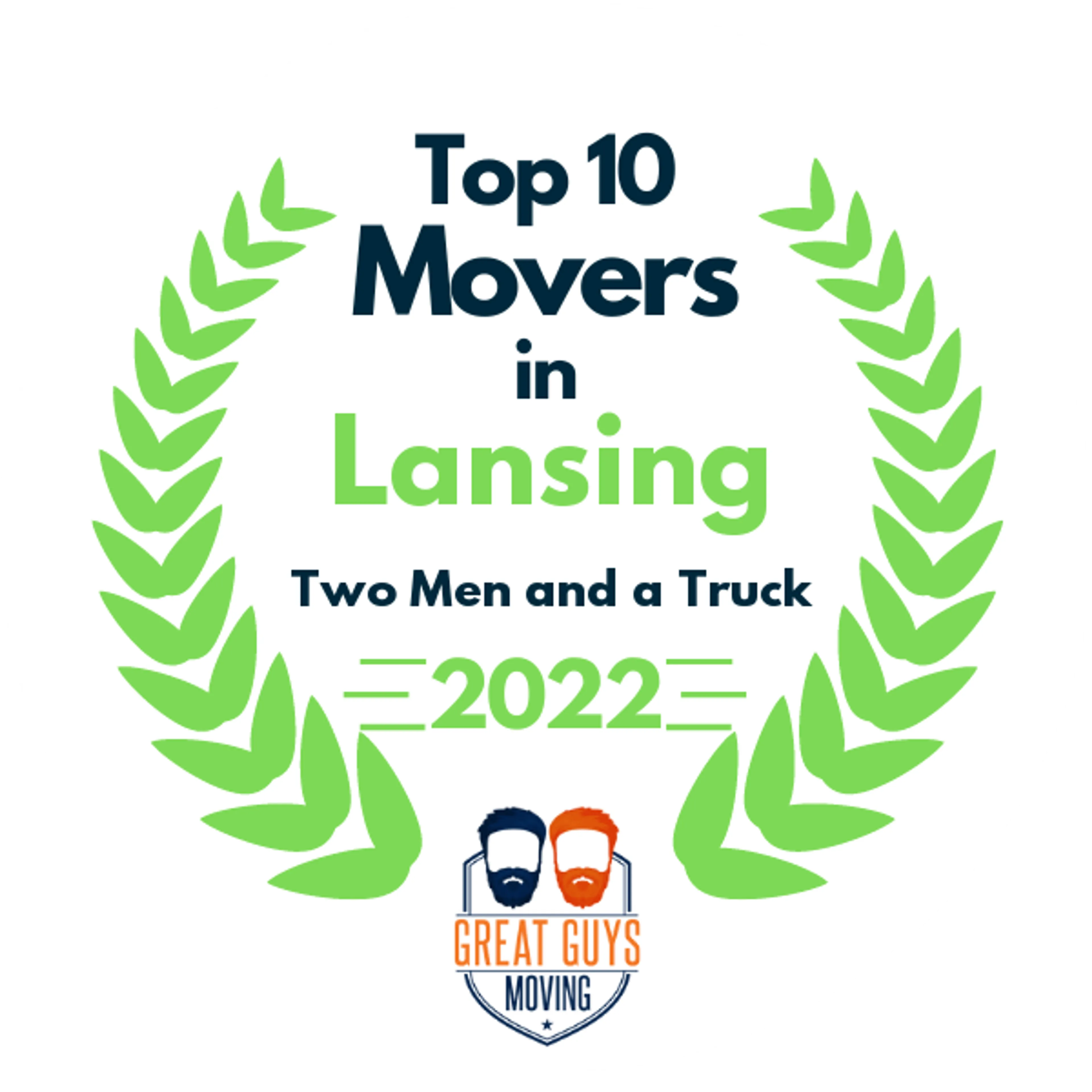 Top 10 Movers in Lansing, IL 2022 award