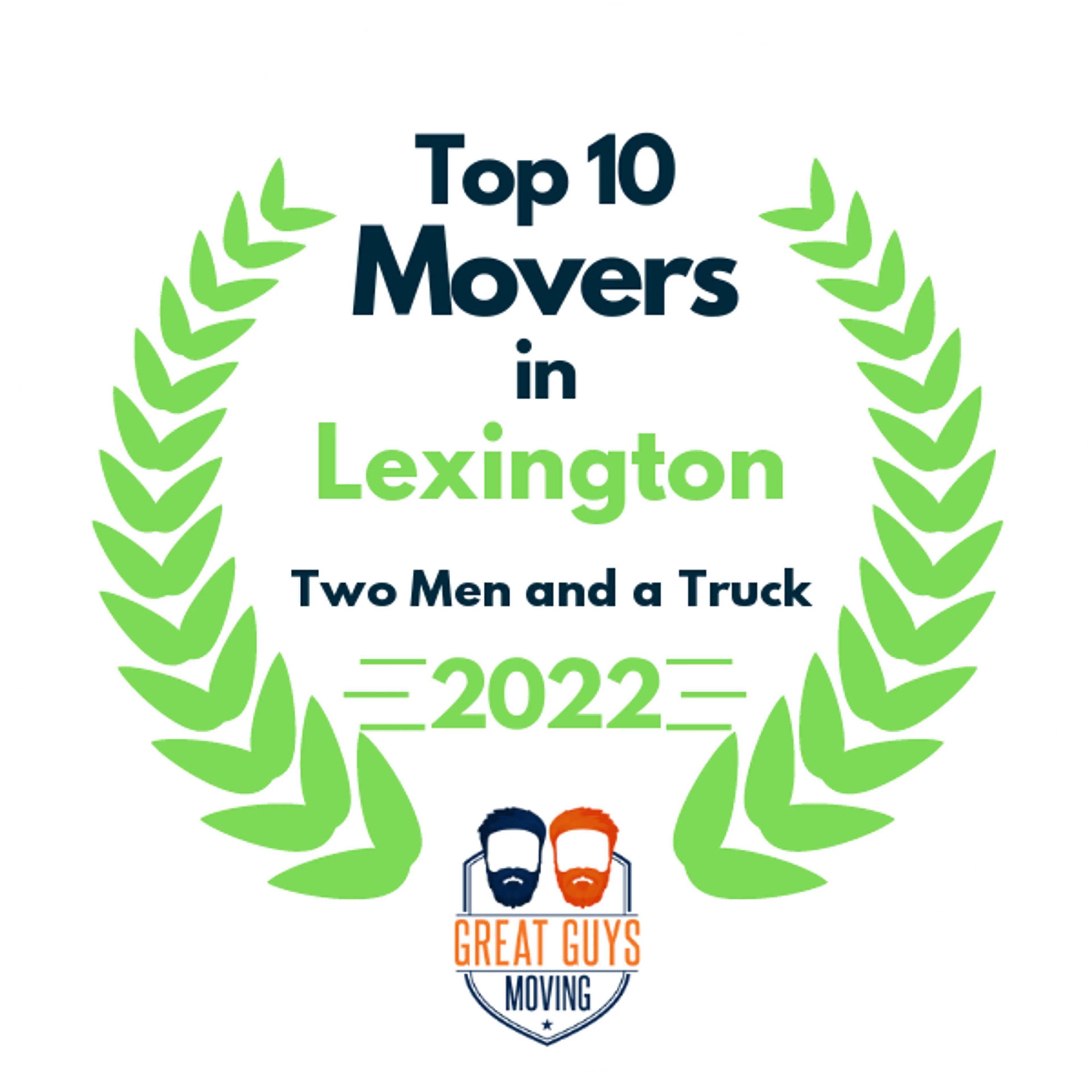 Top 10 Movers in Lexington, KY 2022 award