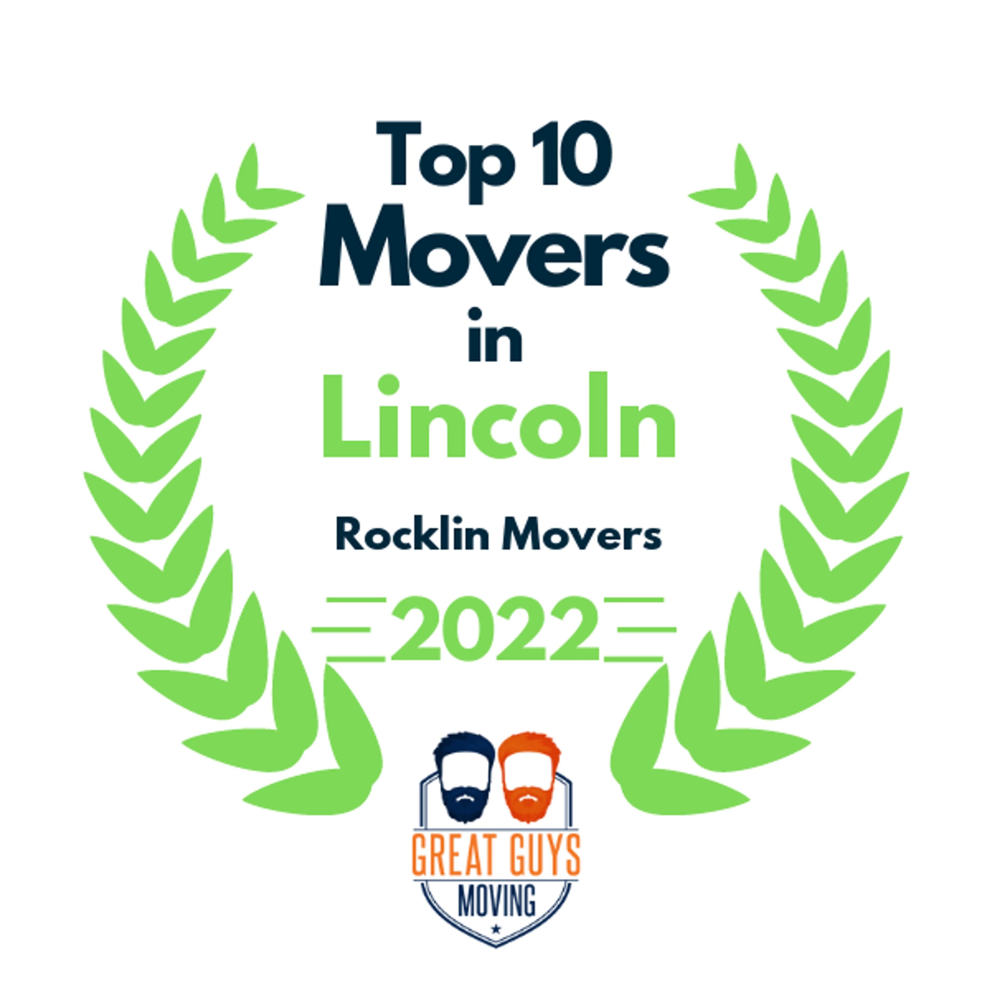 Top 10 Movers in Sacramento, CA 2022 award