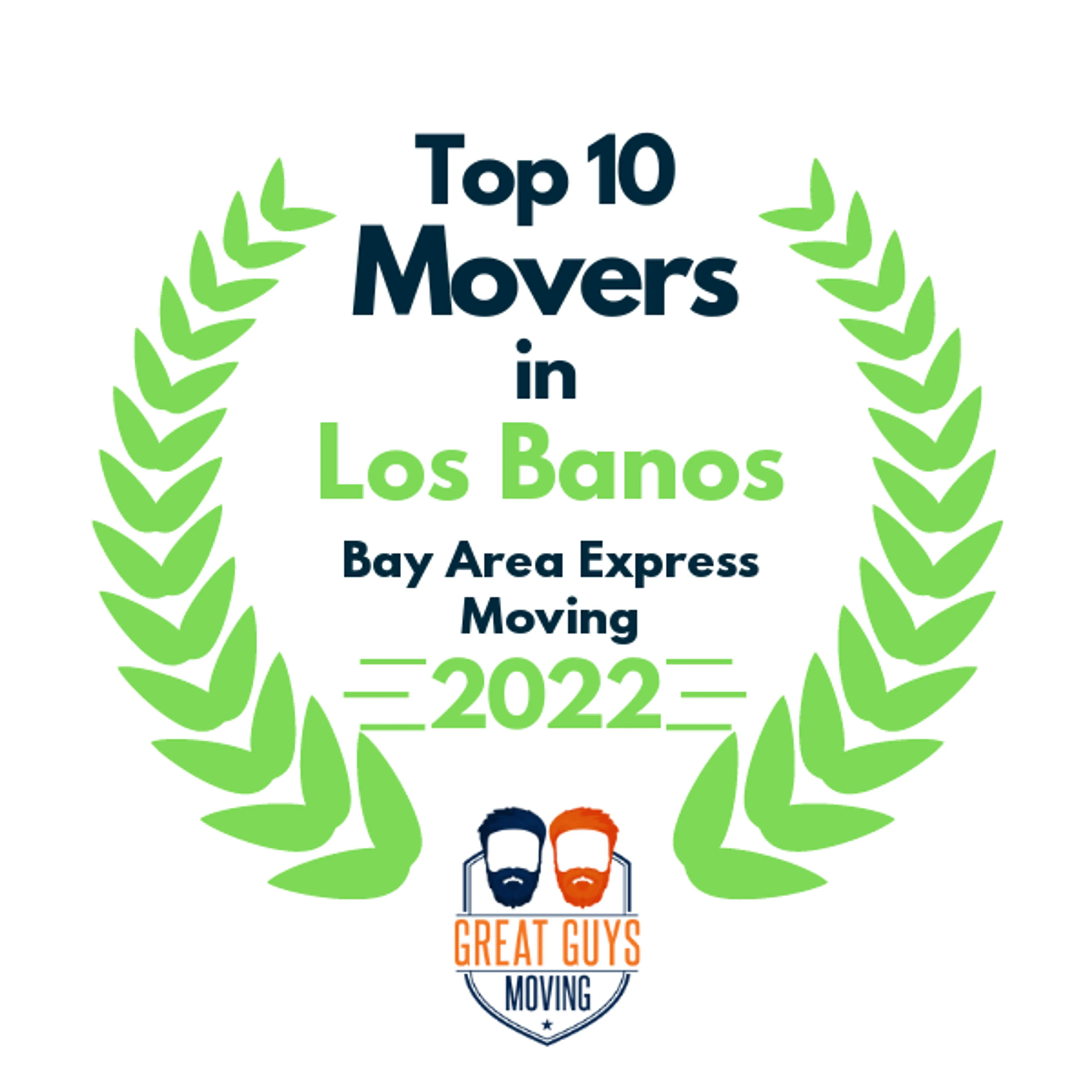 Top 10 Movers in San Jose, CA 2022 award