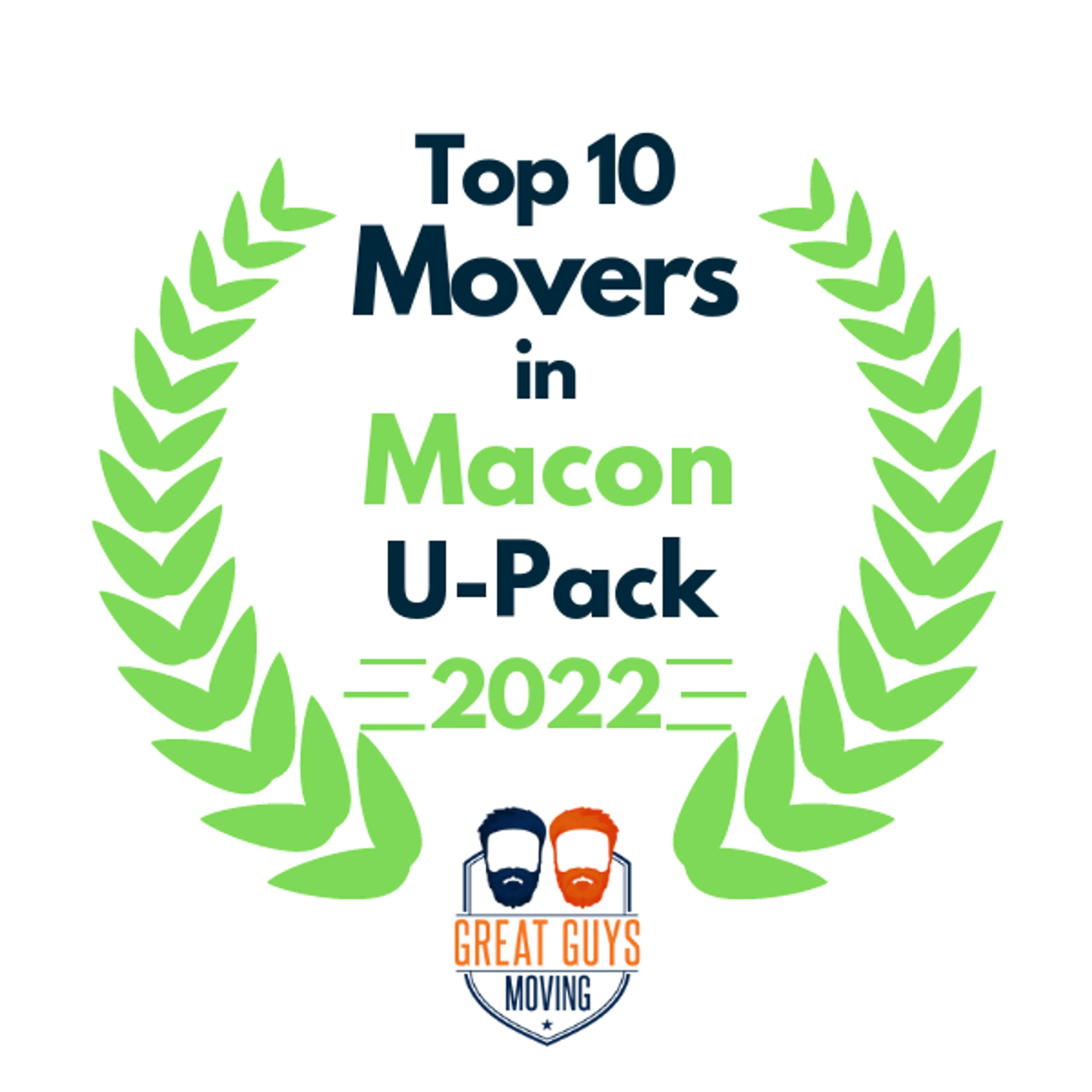 Top 10 Movers in Macon, GA 2022 award