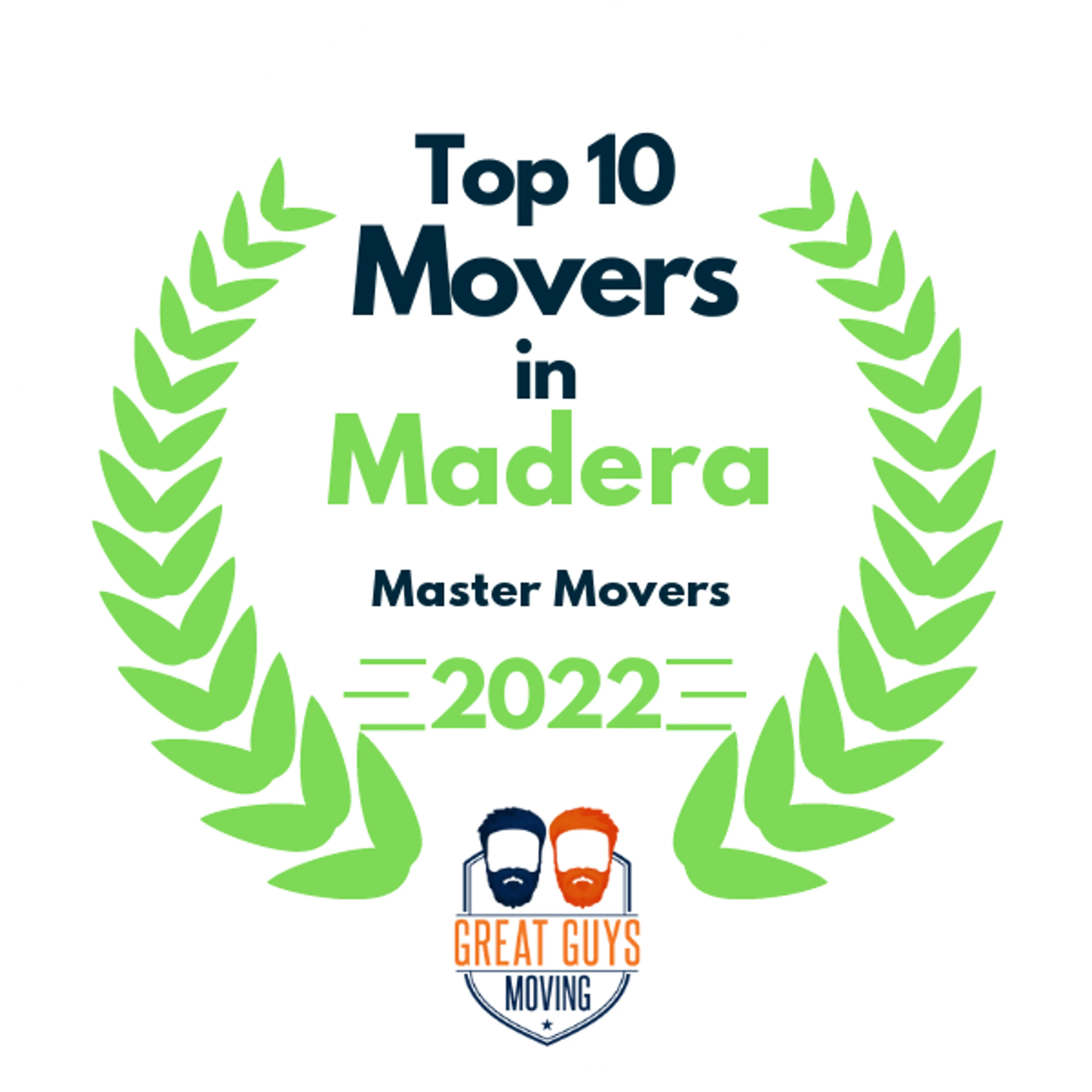 Top 10 Movers in Fresno, CA 2022 award