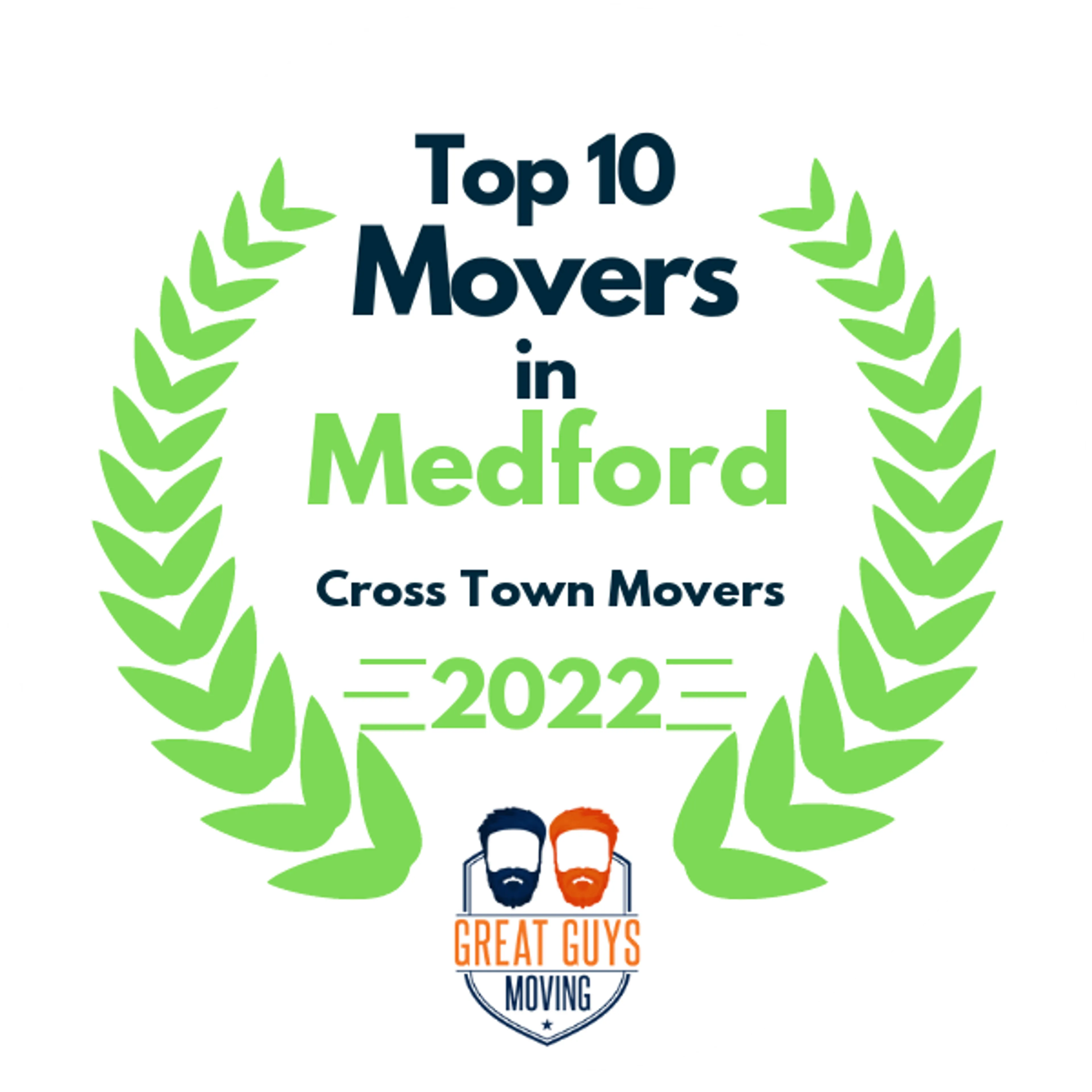 Top 10 Movers in Klamath Falls, OR 2022 award