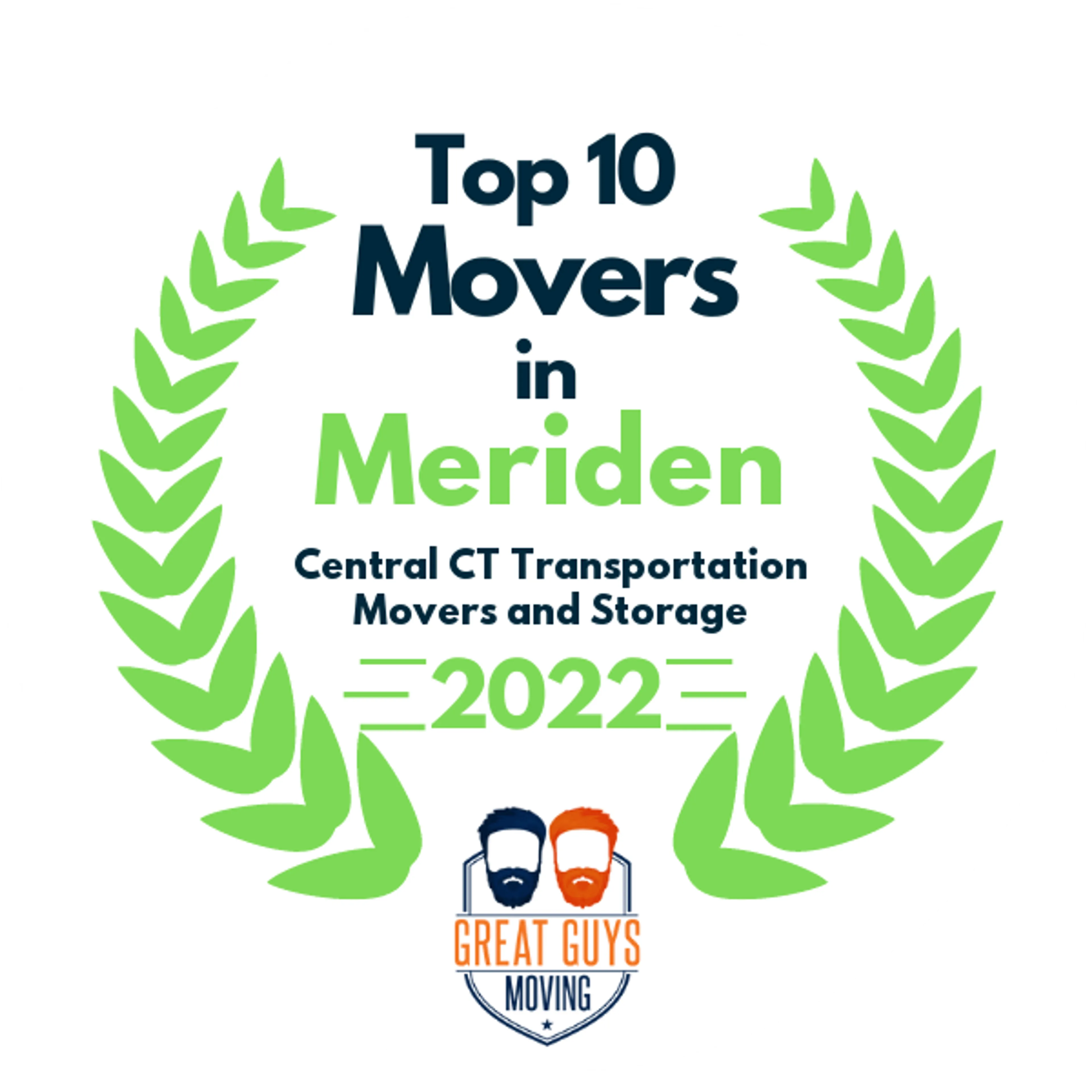 Top 10 Movers in New Britain, CT 2022 award