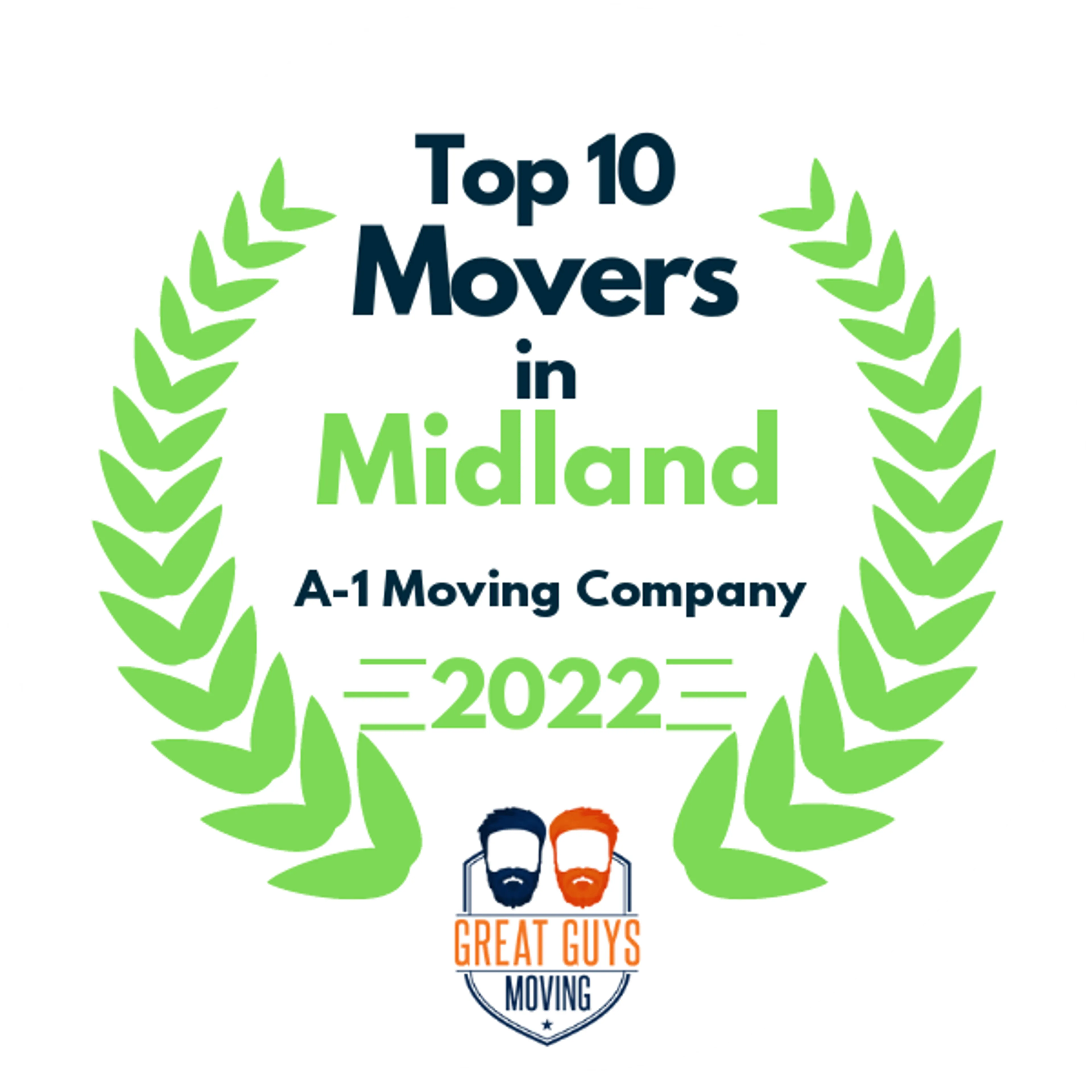 Top 10 Movers in Midland, TX 2022 award
