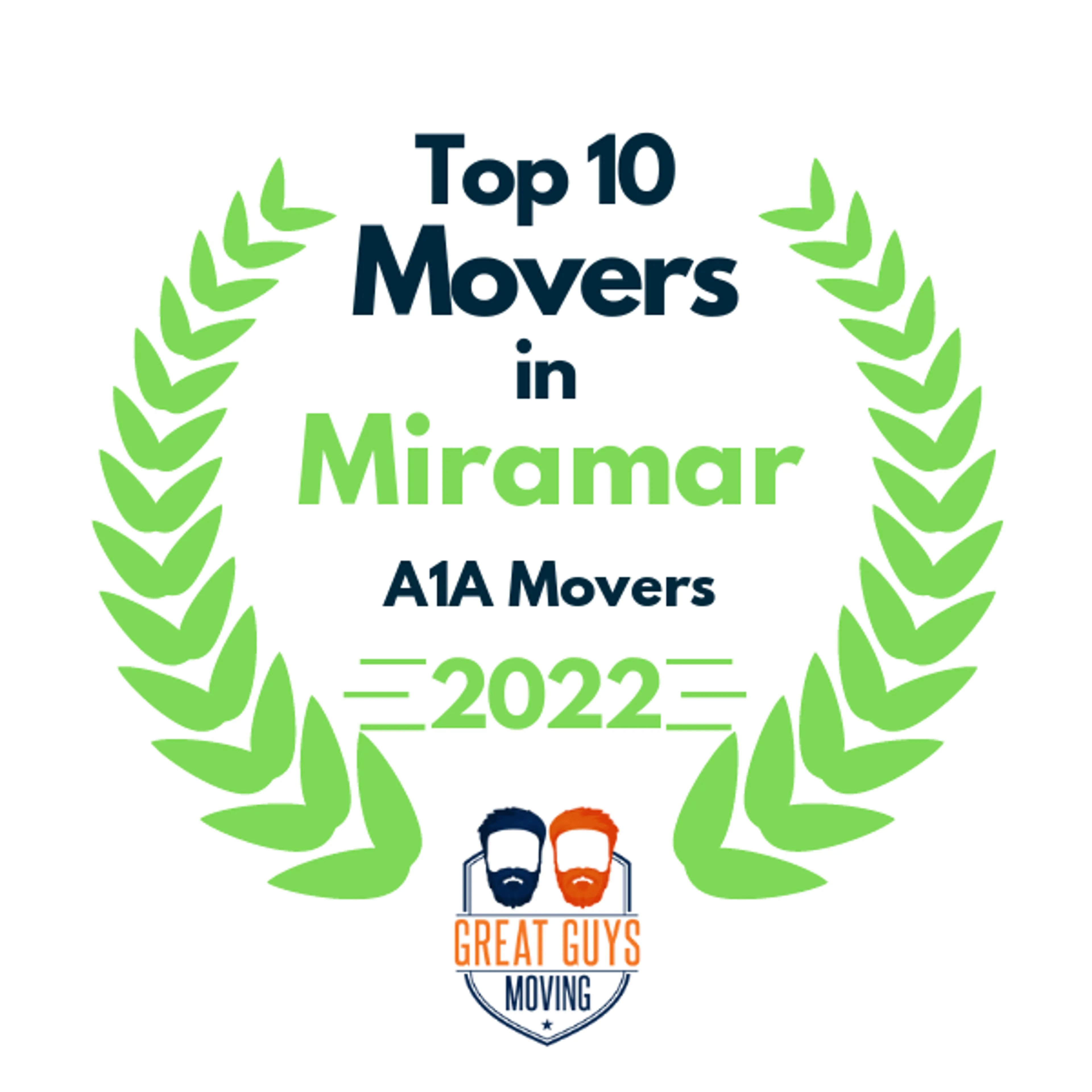 Top 10 Movers in Miami, FL 2022 award