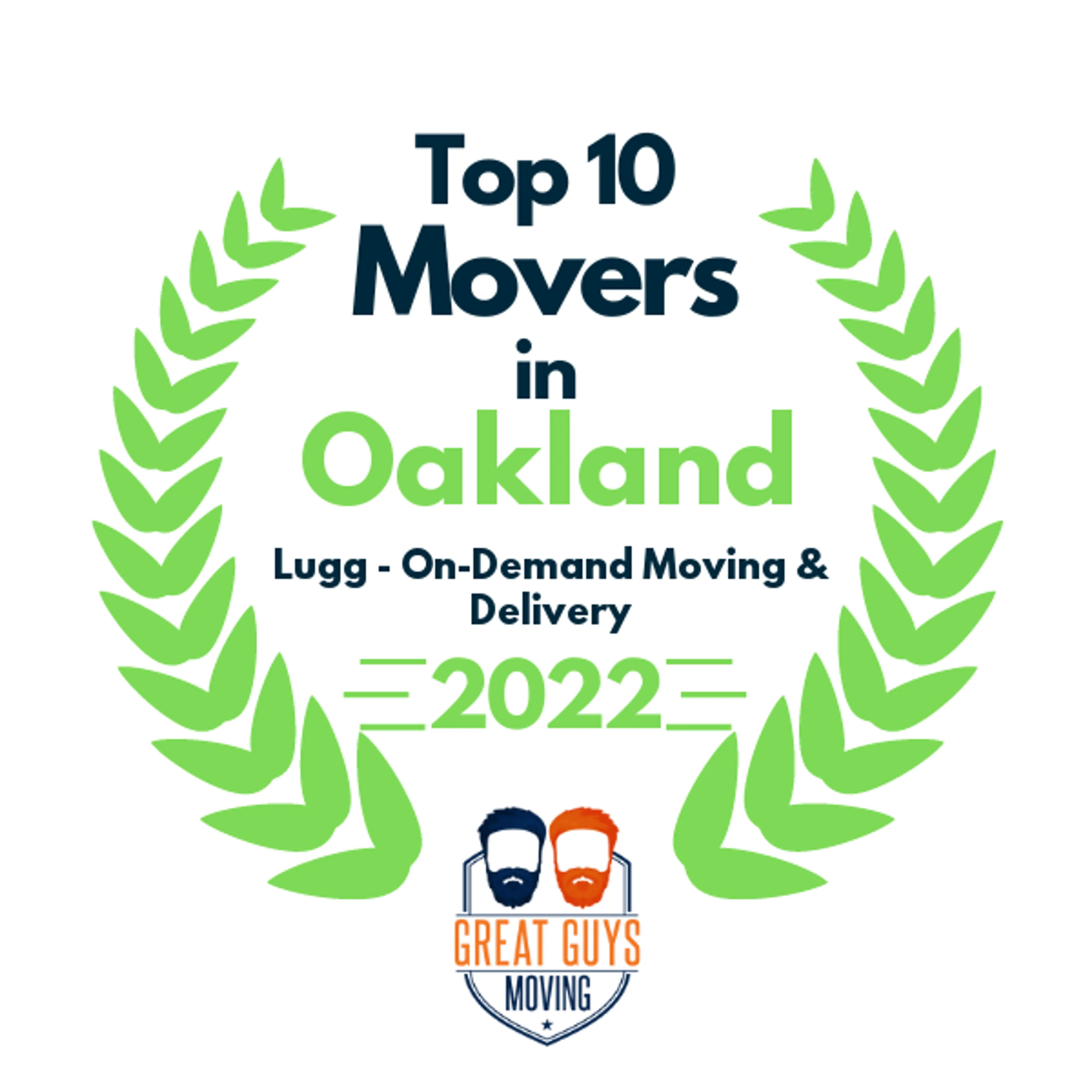 Top 10 Movers in San Francisco, CA 2022 award