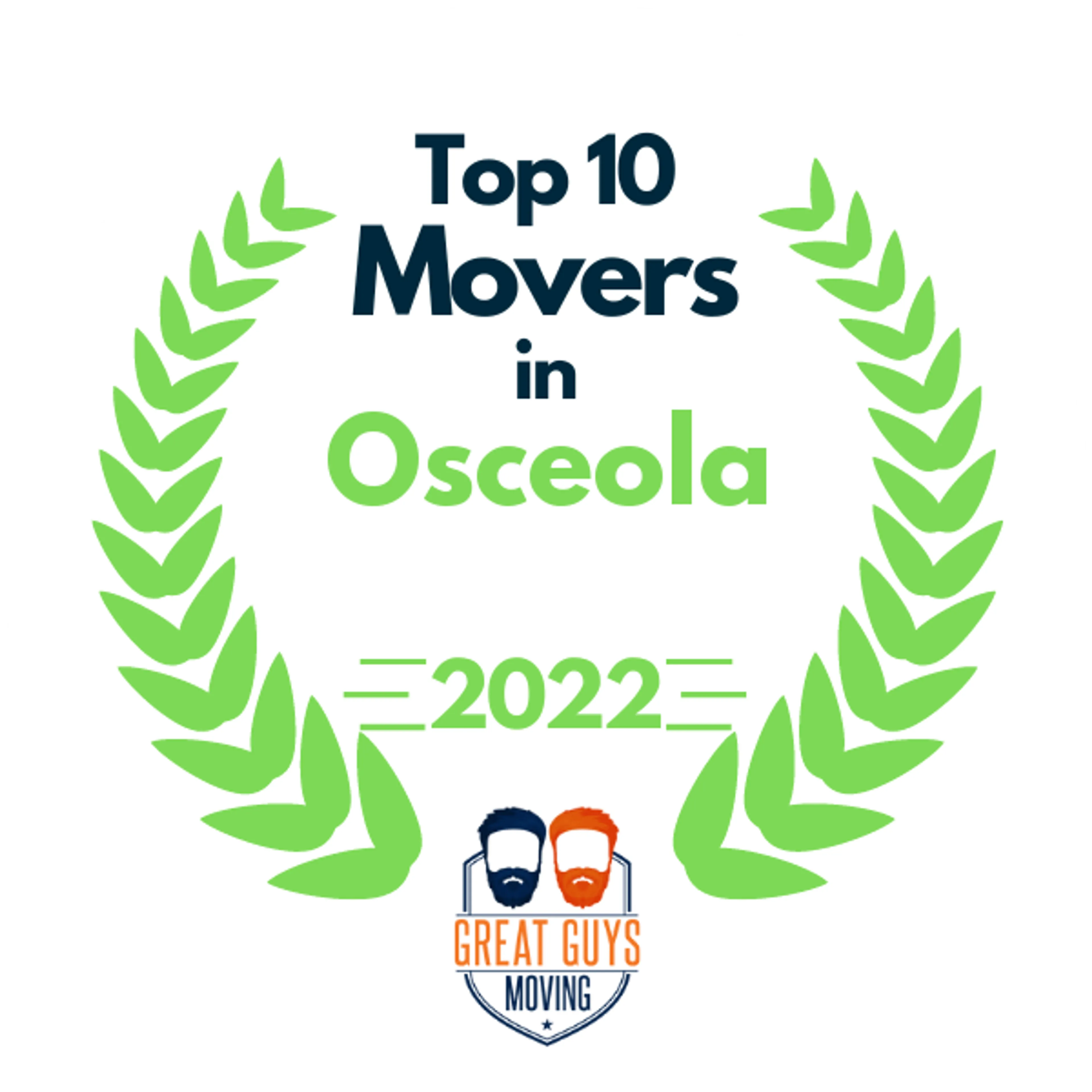 Top 10 Movers in Memphis, TN 2022 award