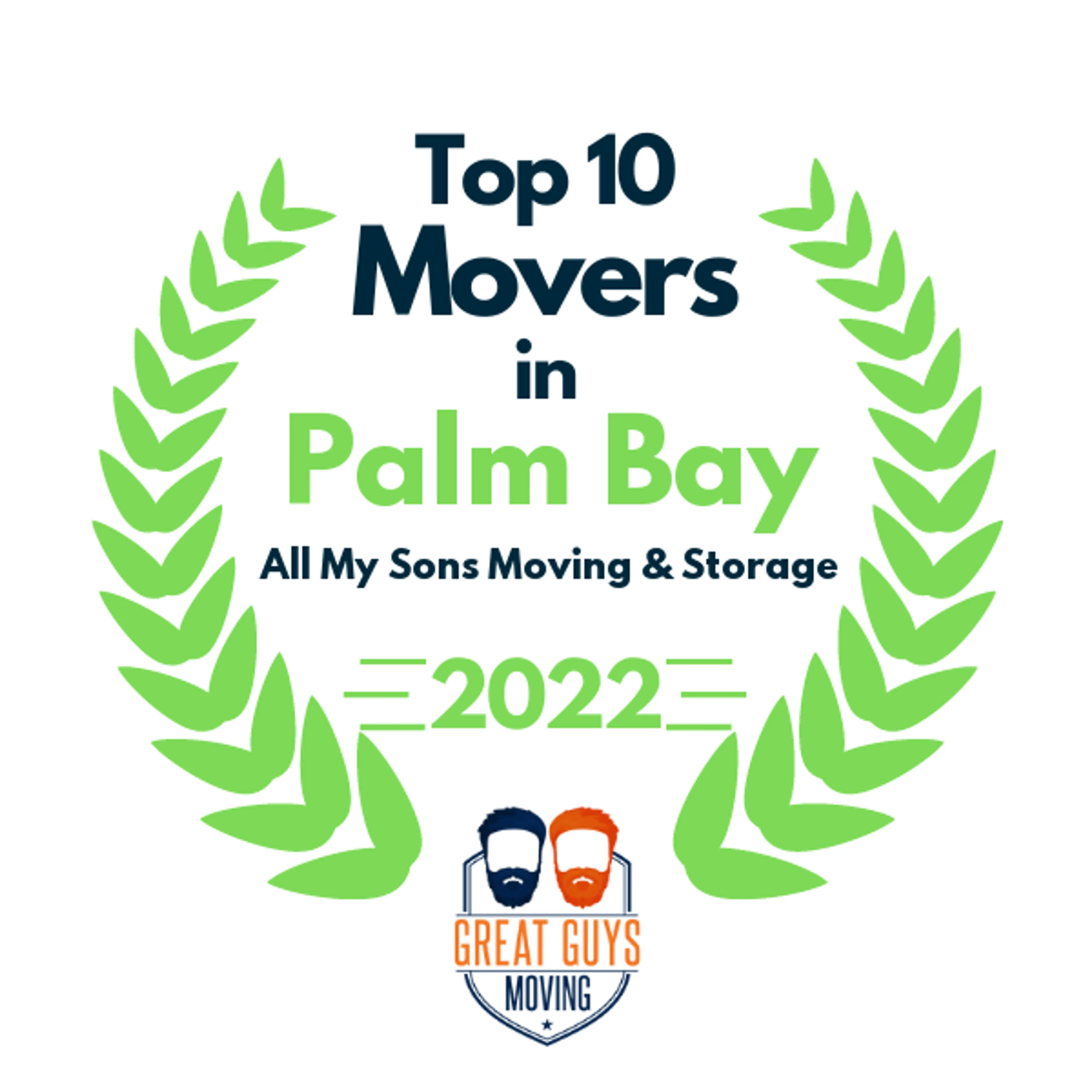 Top 10 Movers in Orlando, FL 2022 award