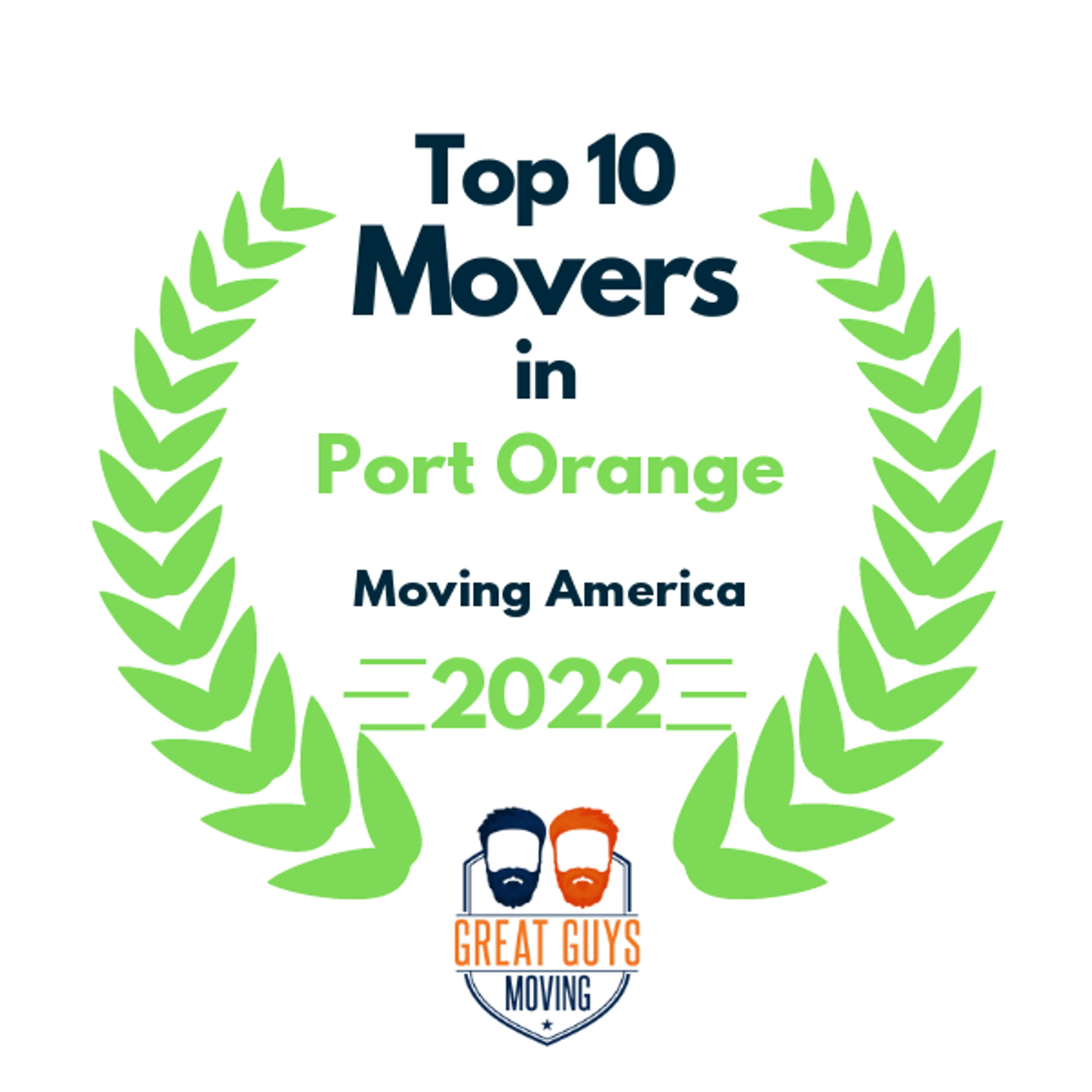 Top 10 Movers in Titusville, FL 2022 award