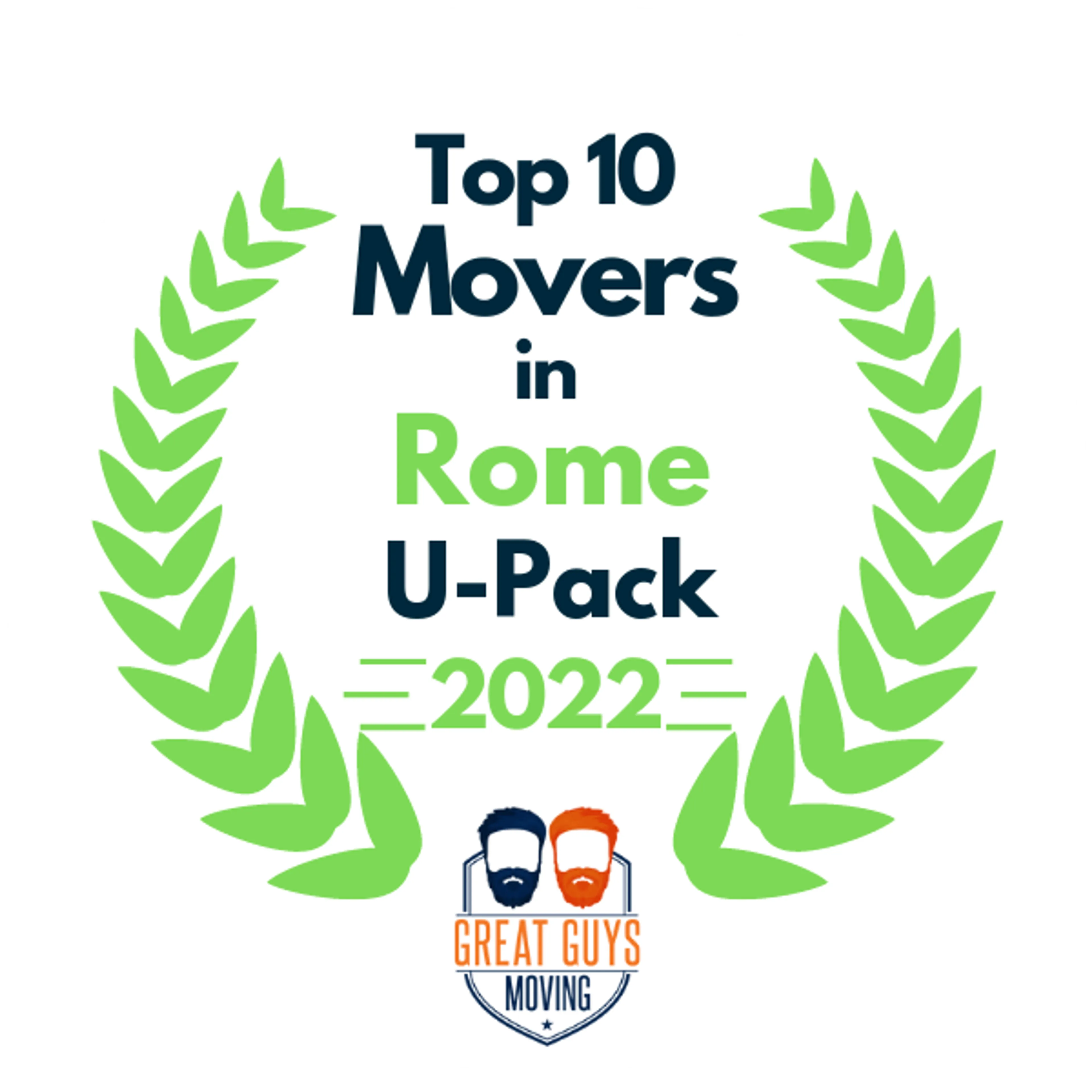 Top 10 Movers in Atlanta, GA 2022 award