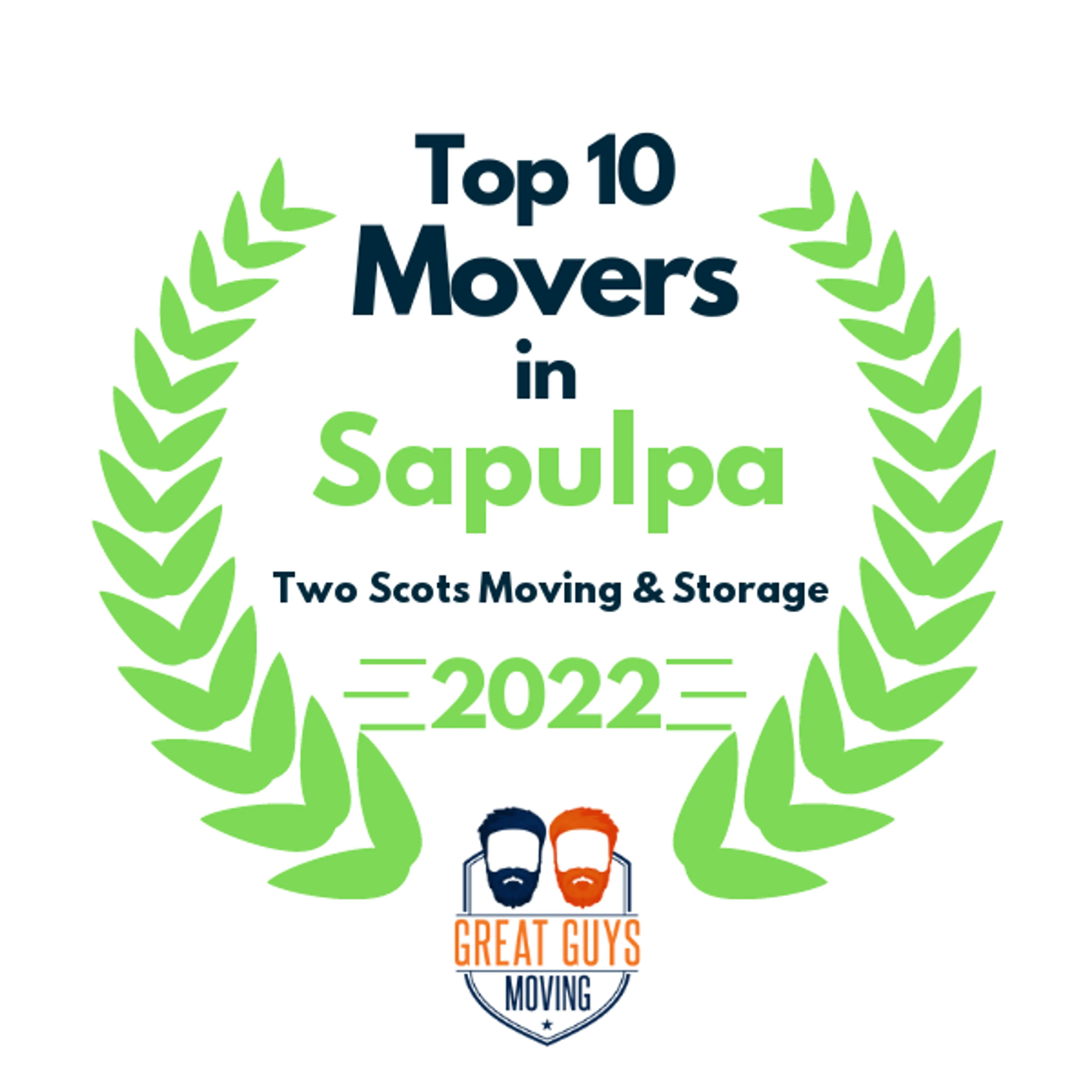Top 10 Movers in Owasso, OK 2022 award