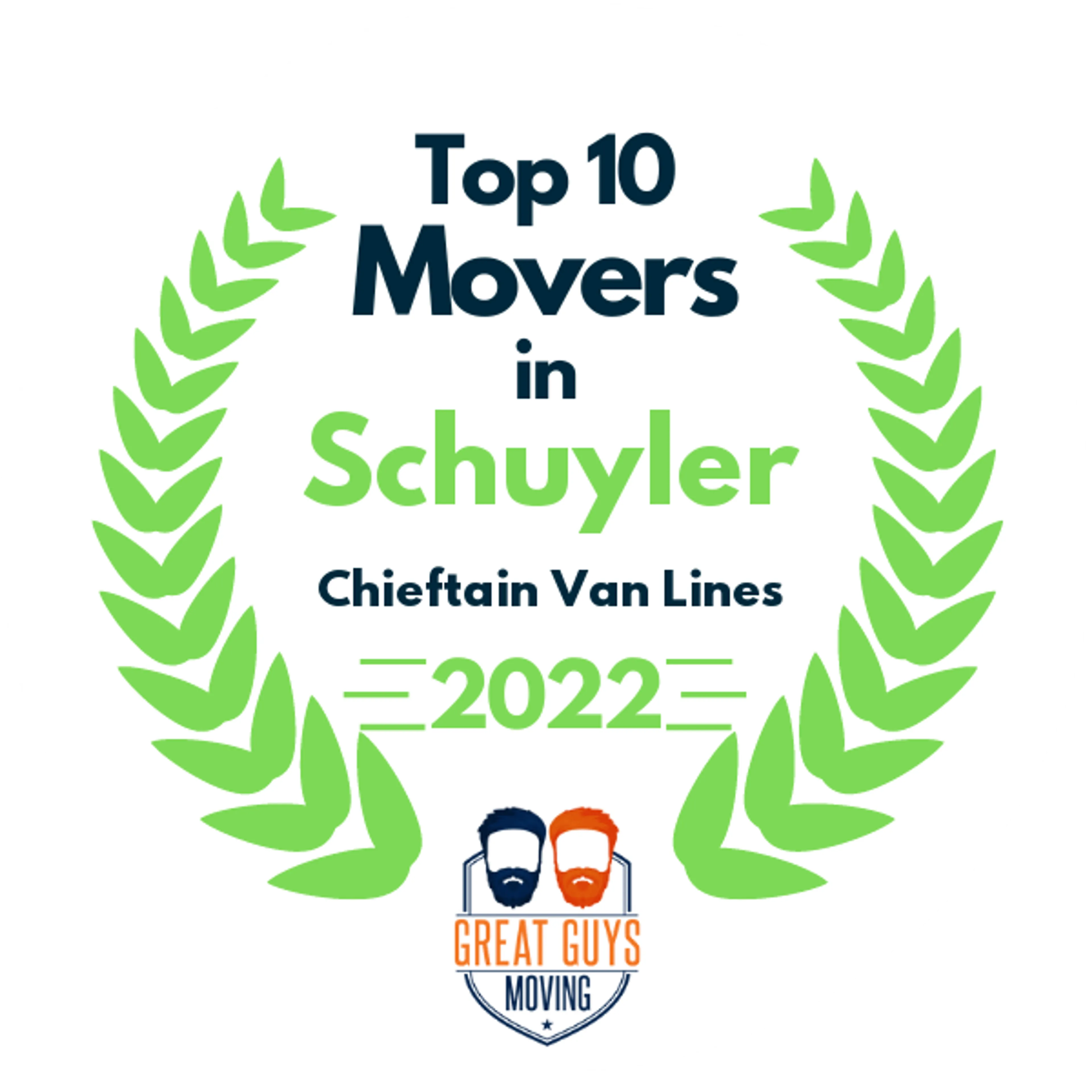 Top 10 Movers in Omaha, NE 2022 award