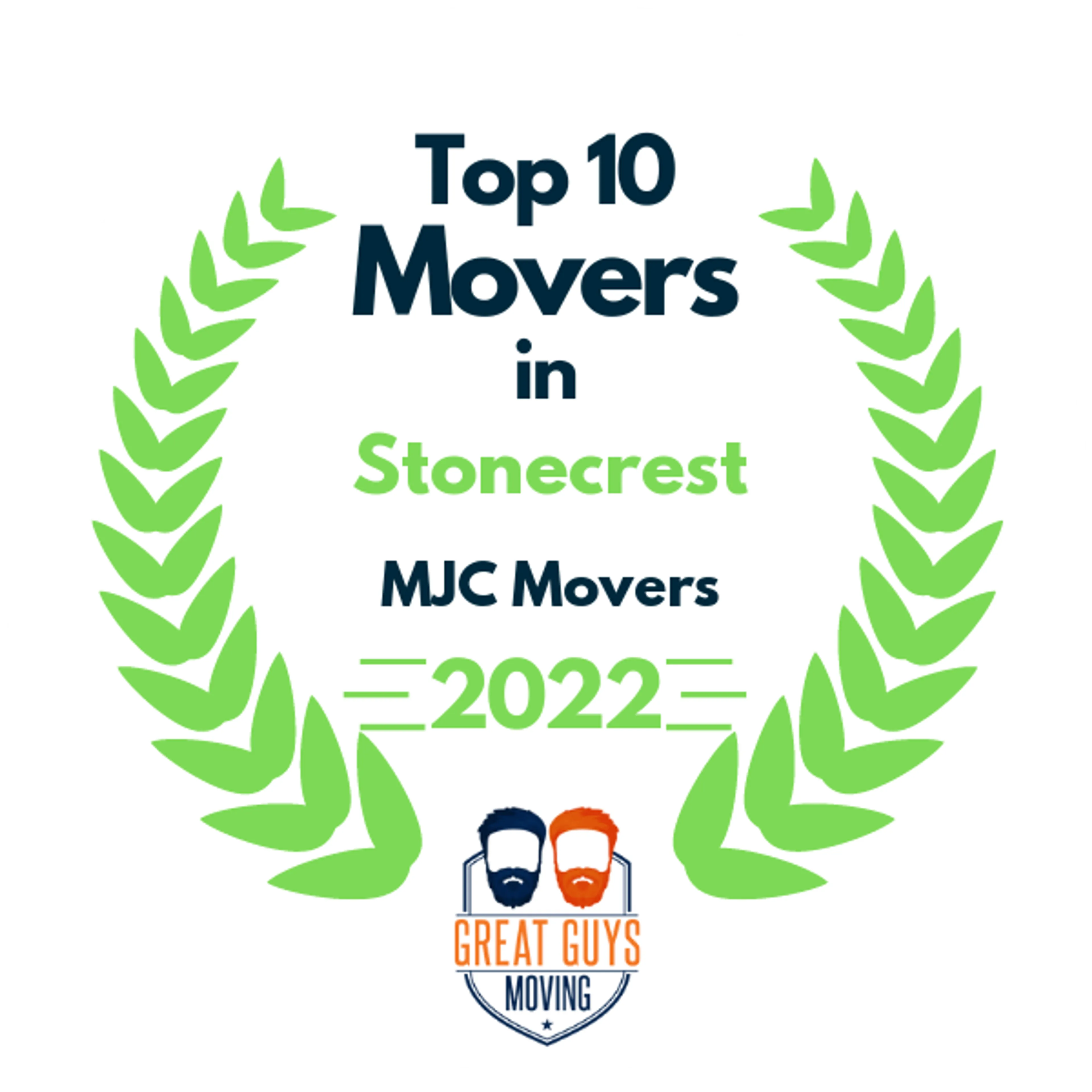 Top 10 Movers in Roswell, GA 2022 award