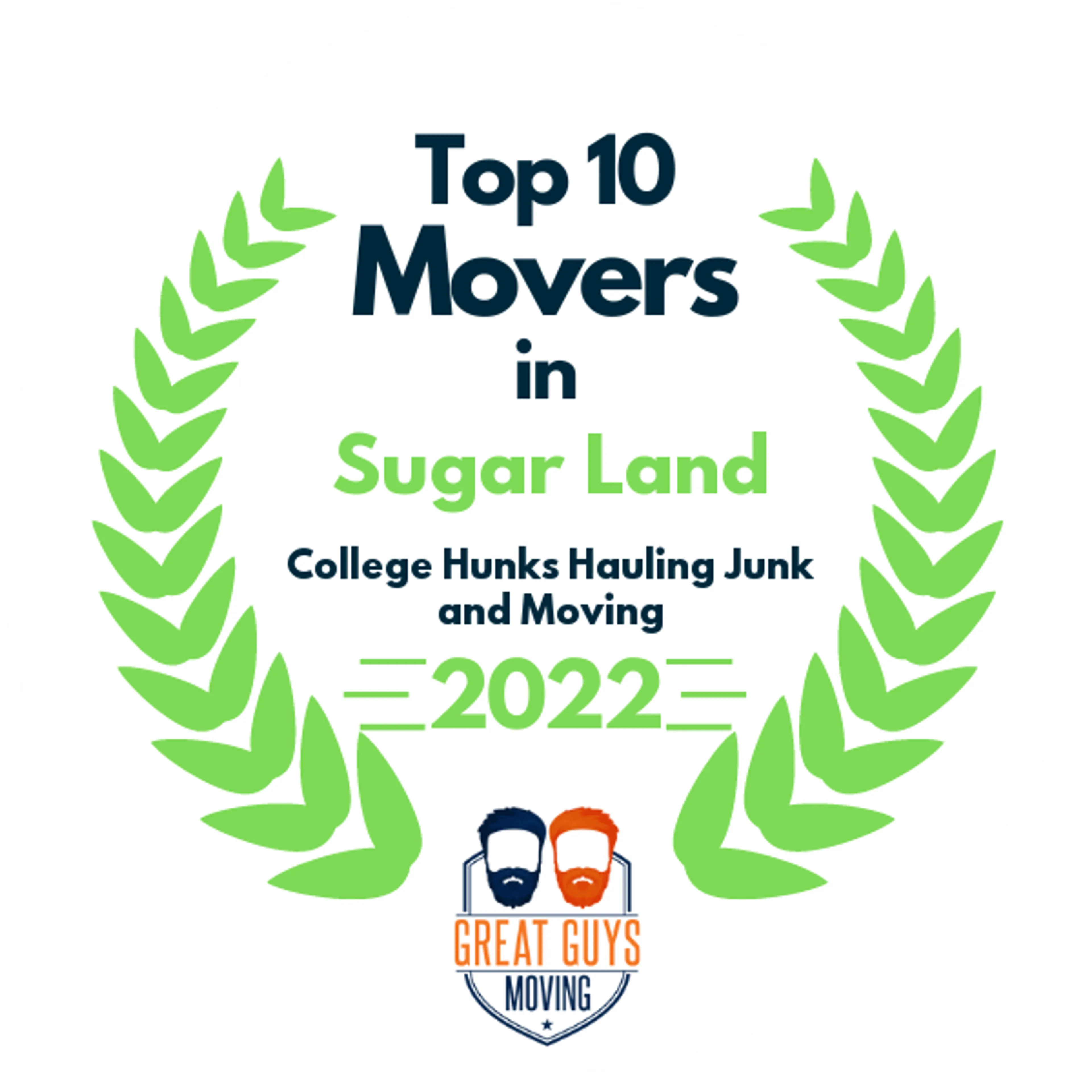 Top 10 Movers in Iowa Park, TX 2022 award