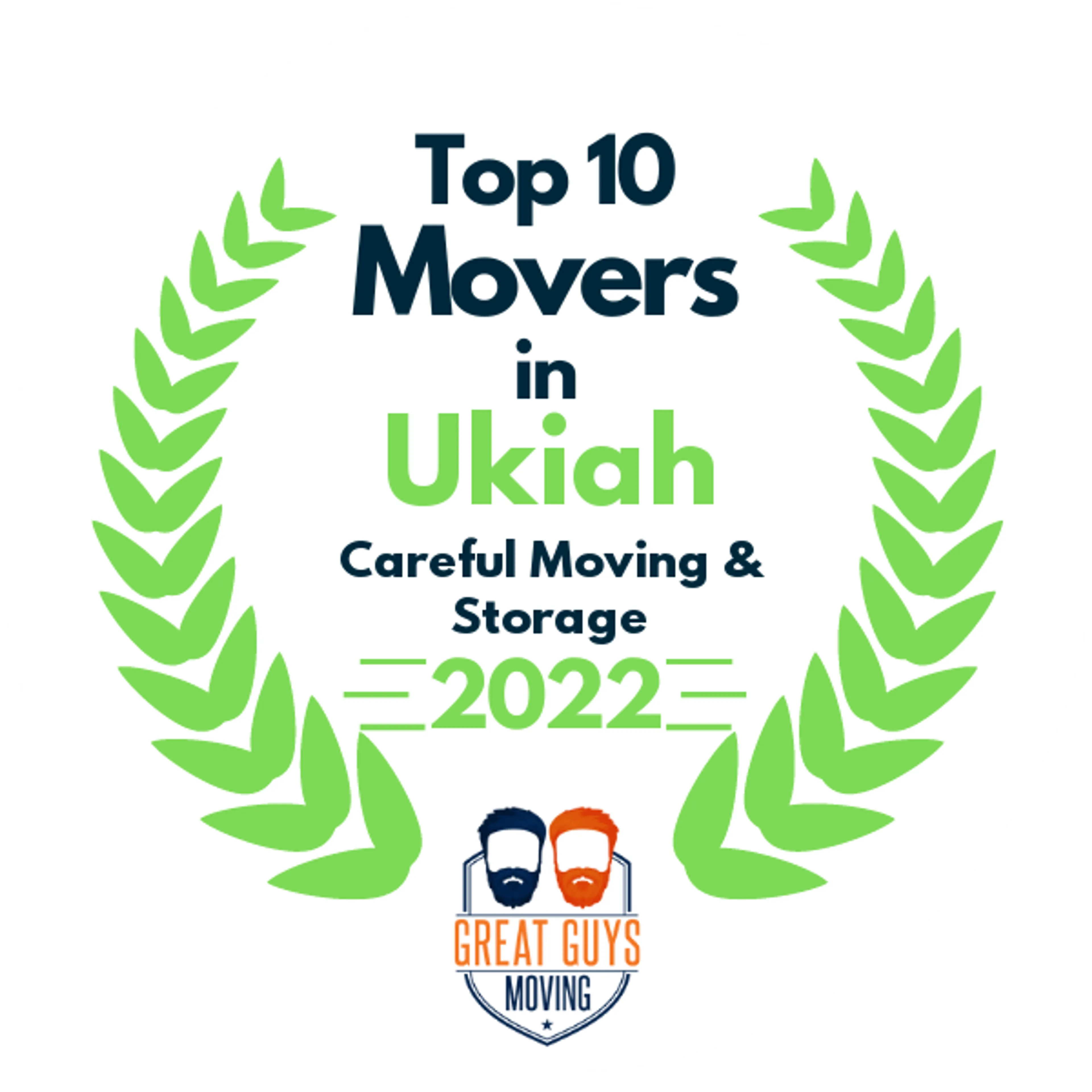 Top 10 Movers in Santa Rosa, CA 2022 award