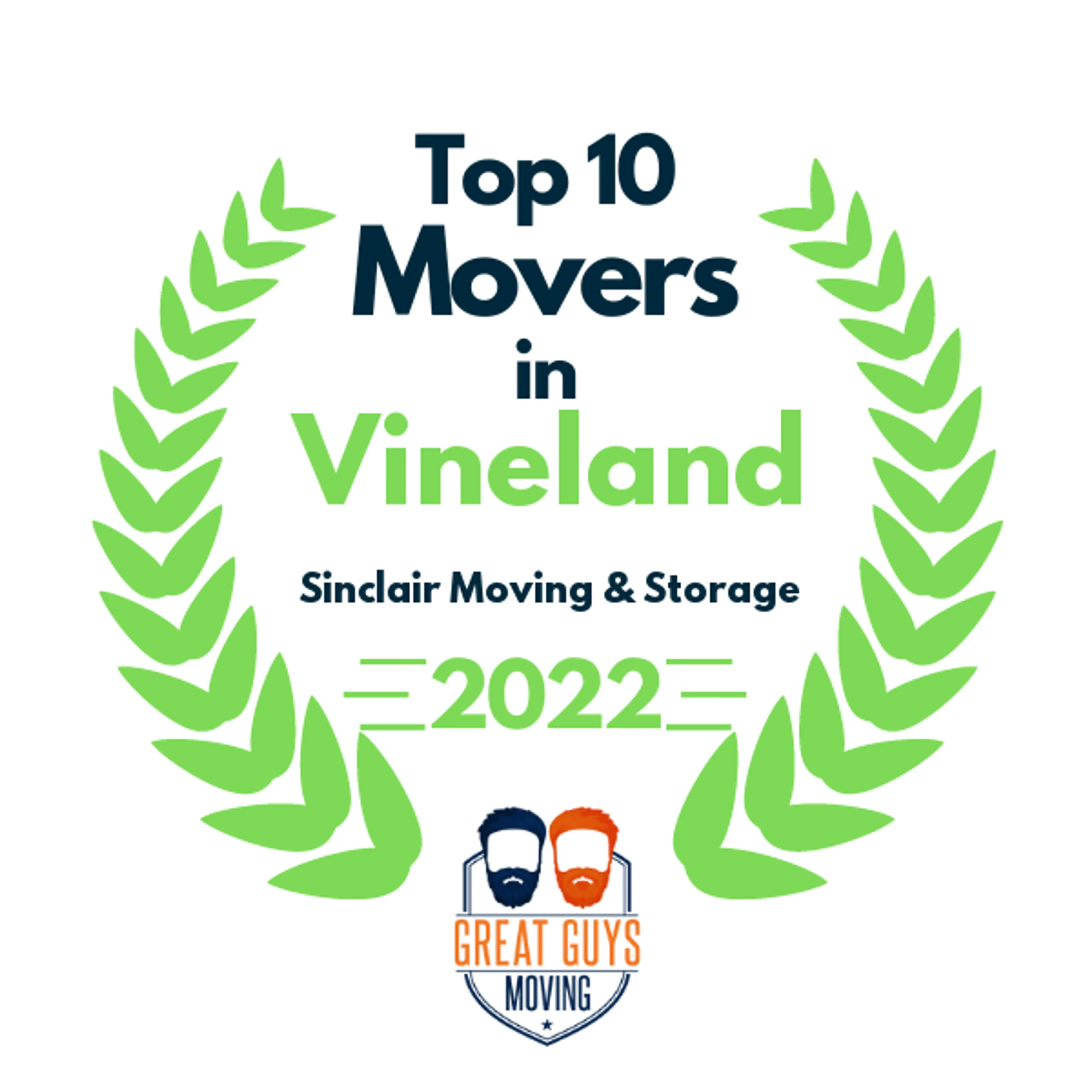 Top 10 Movers in Trenton, NJ 2022 award