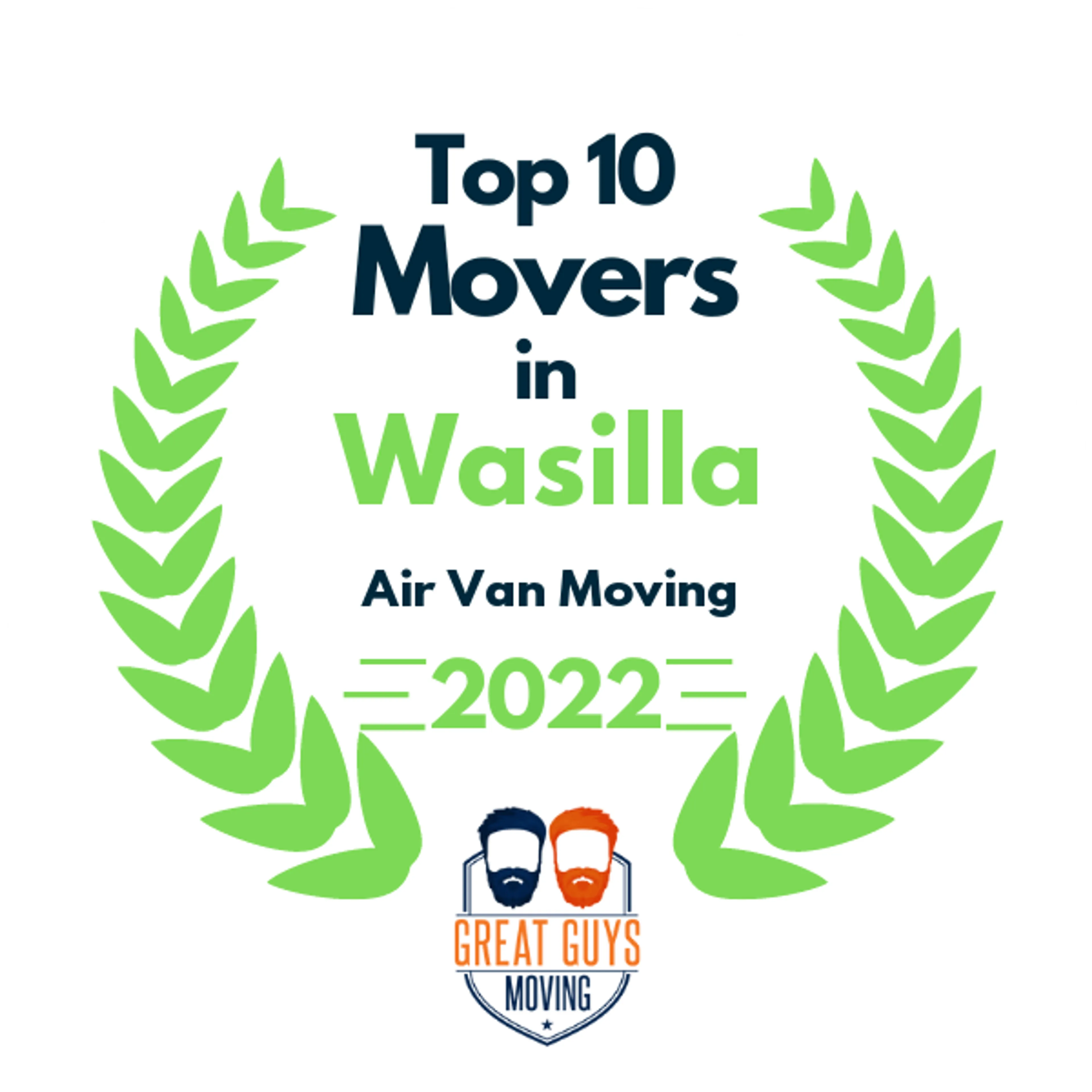 Top 10 Movers in Anchorage, AK 2022 award