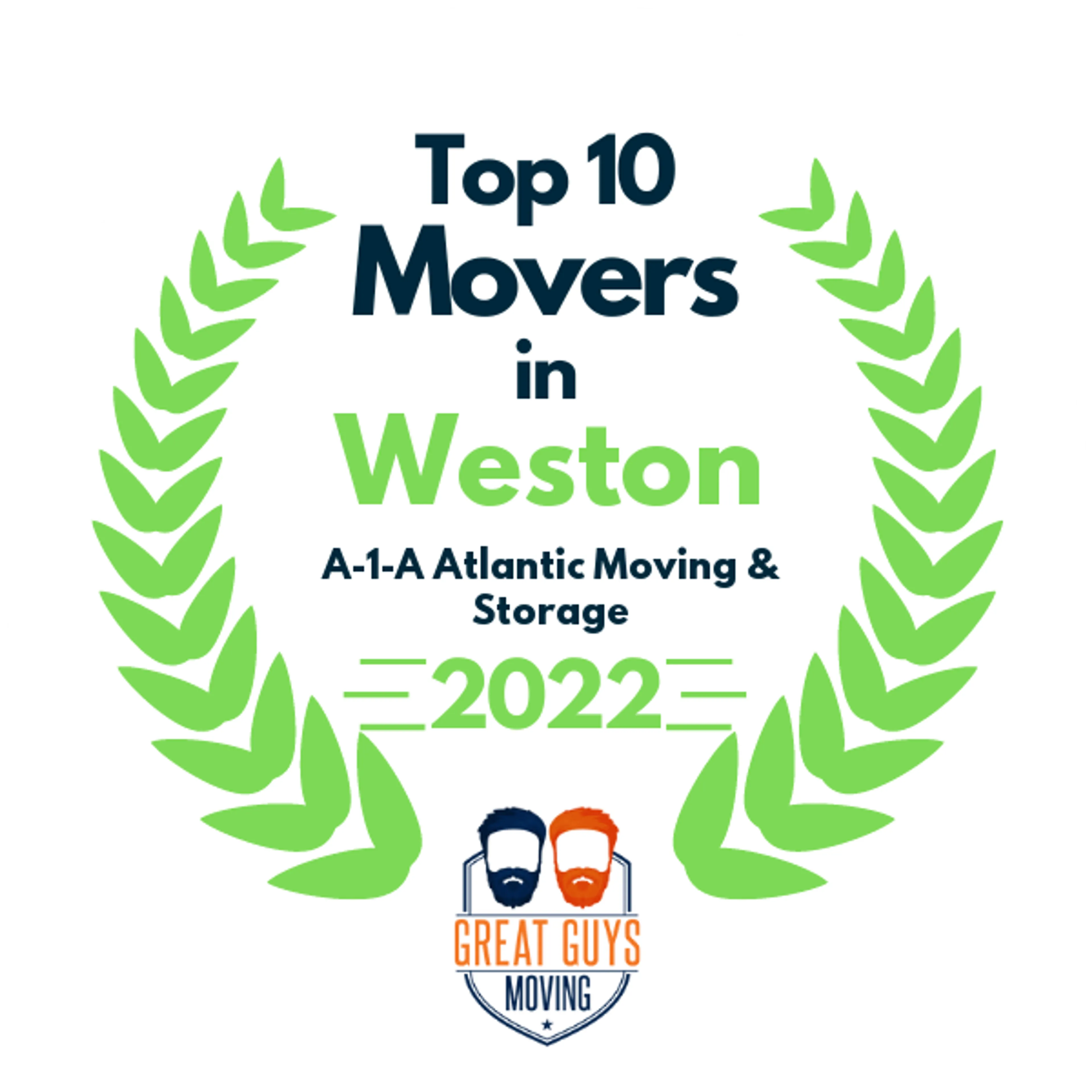 Top 10 Movers in Lauderhill, FL 2022 award