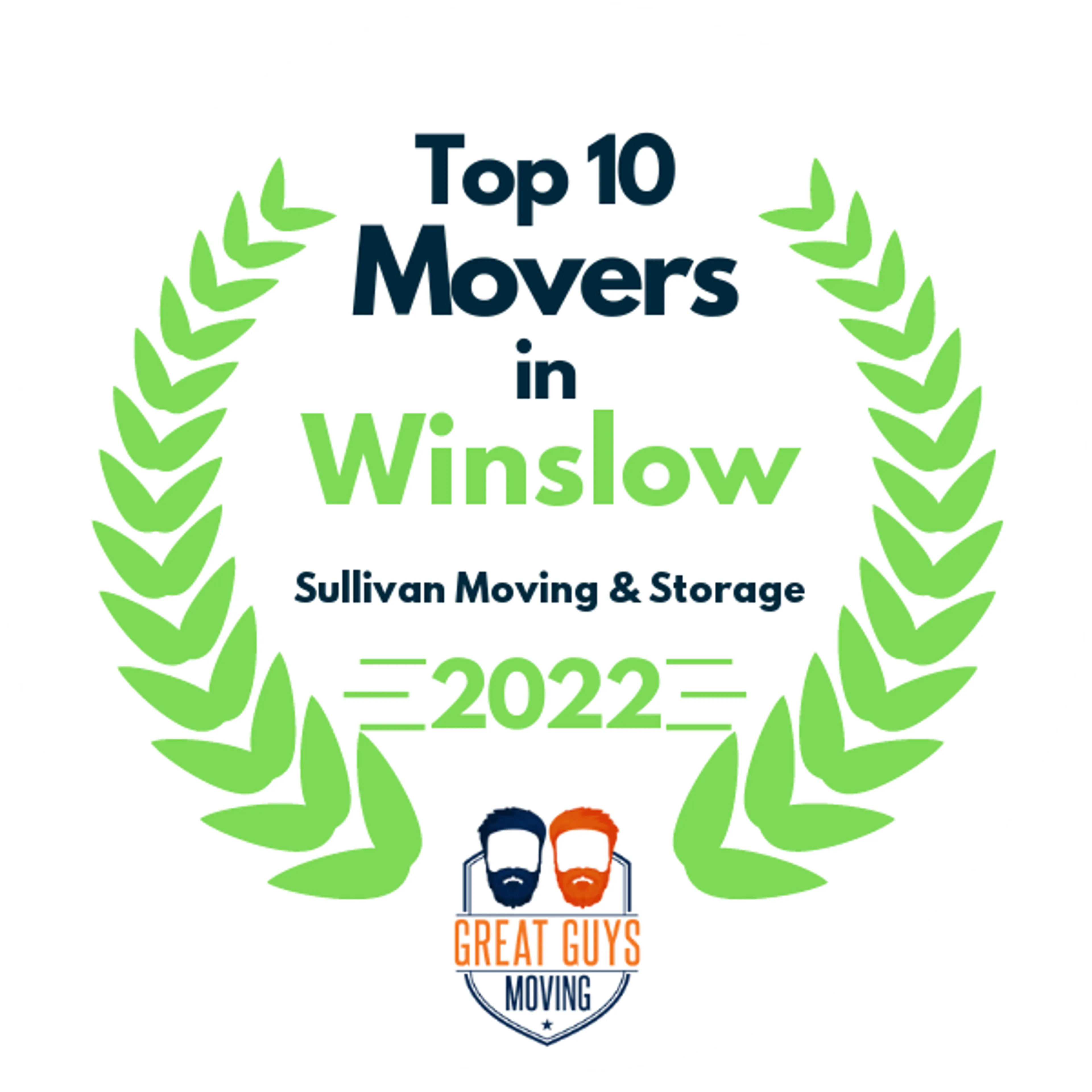 Top 10 Movers in Phoenix, AZ 2022 award