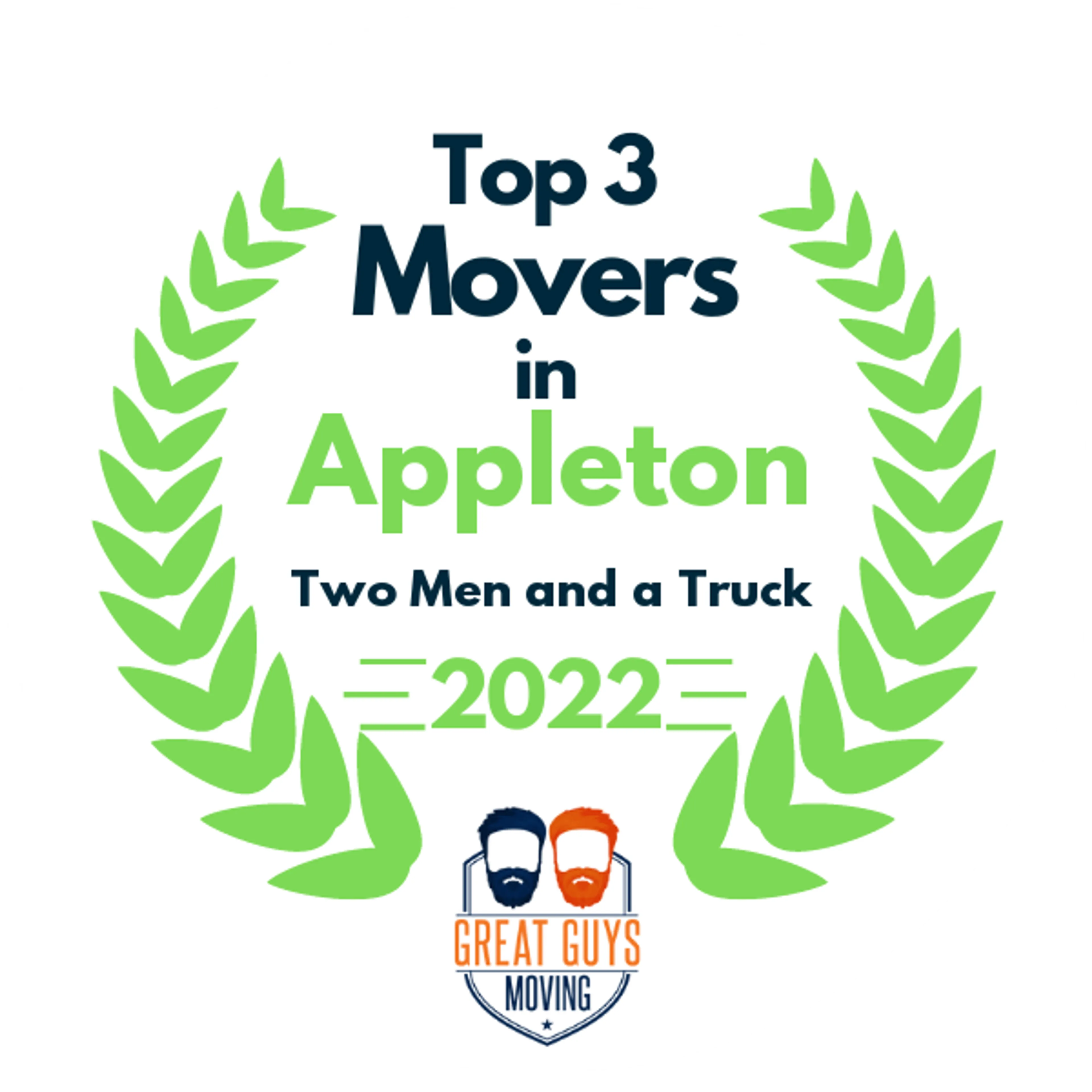 Top 3 Movers in Oshkosh, WI 2022 award