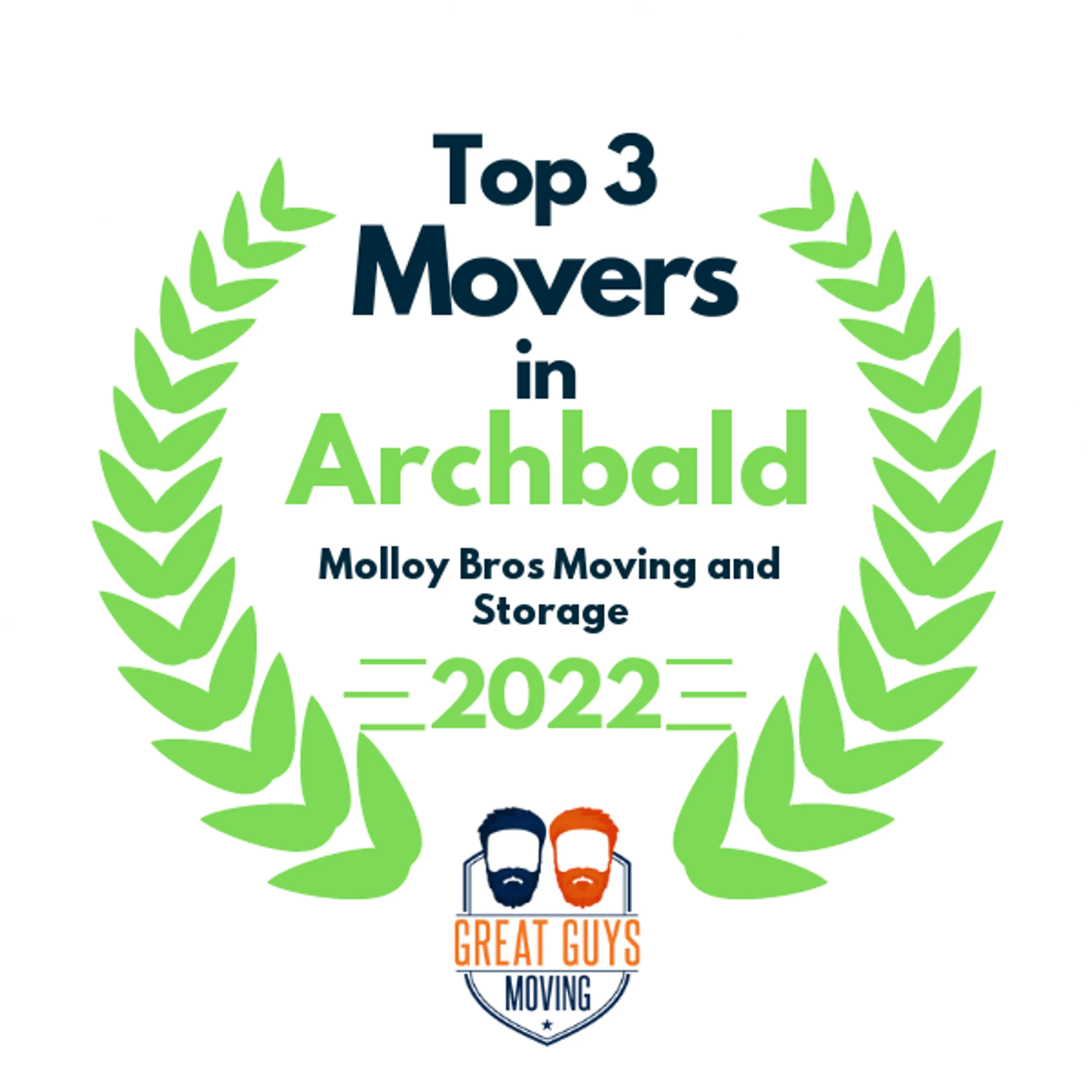 Top 3 Movers in Newark, NJ 2022 award
