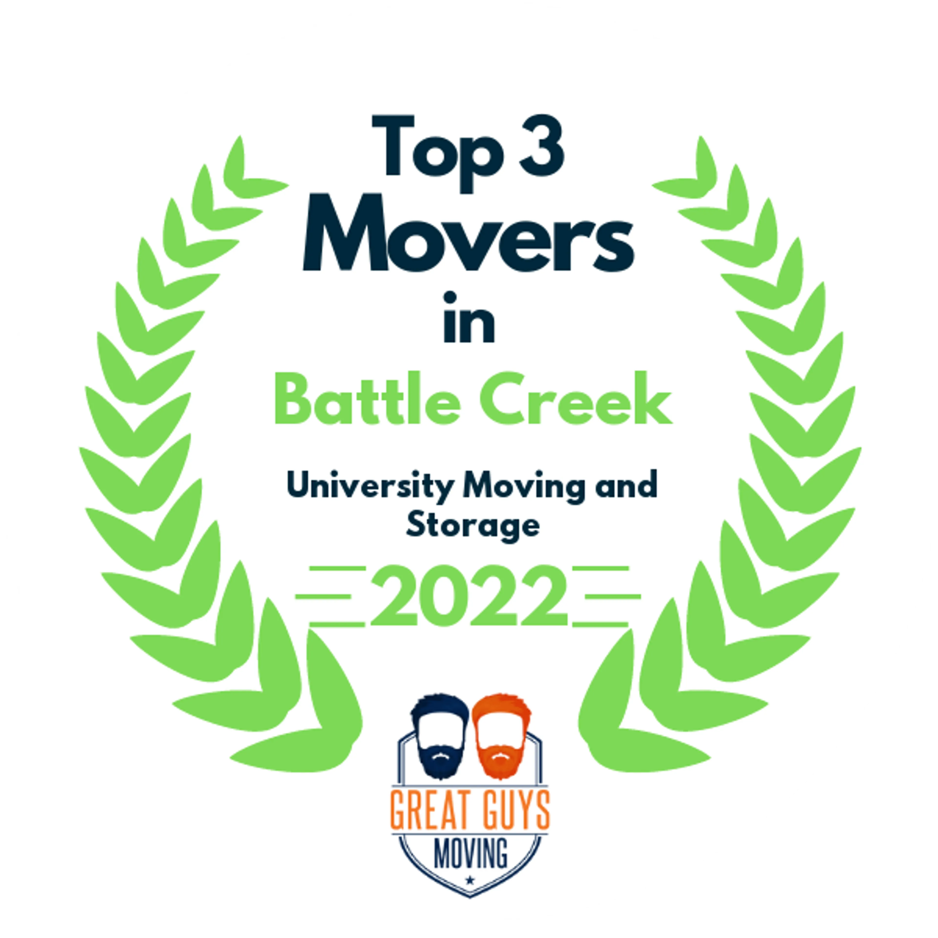 Top 3 Movers in Kentwood, MI 2022 award