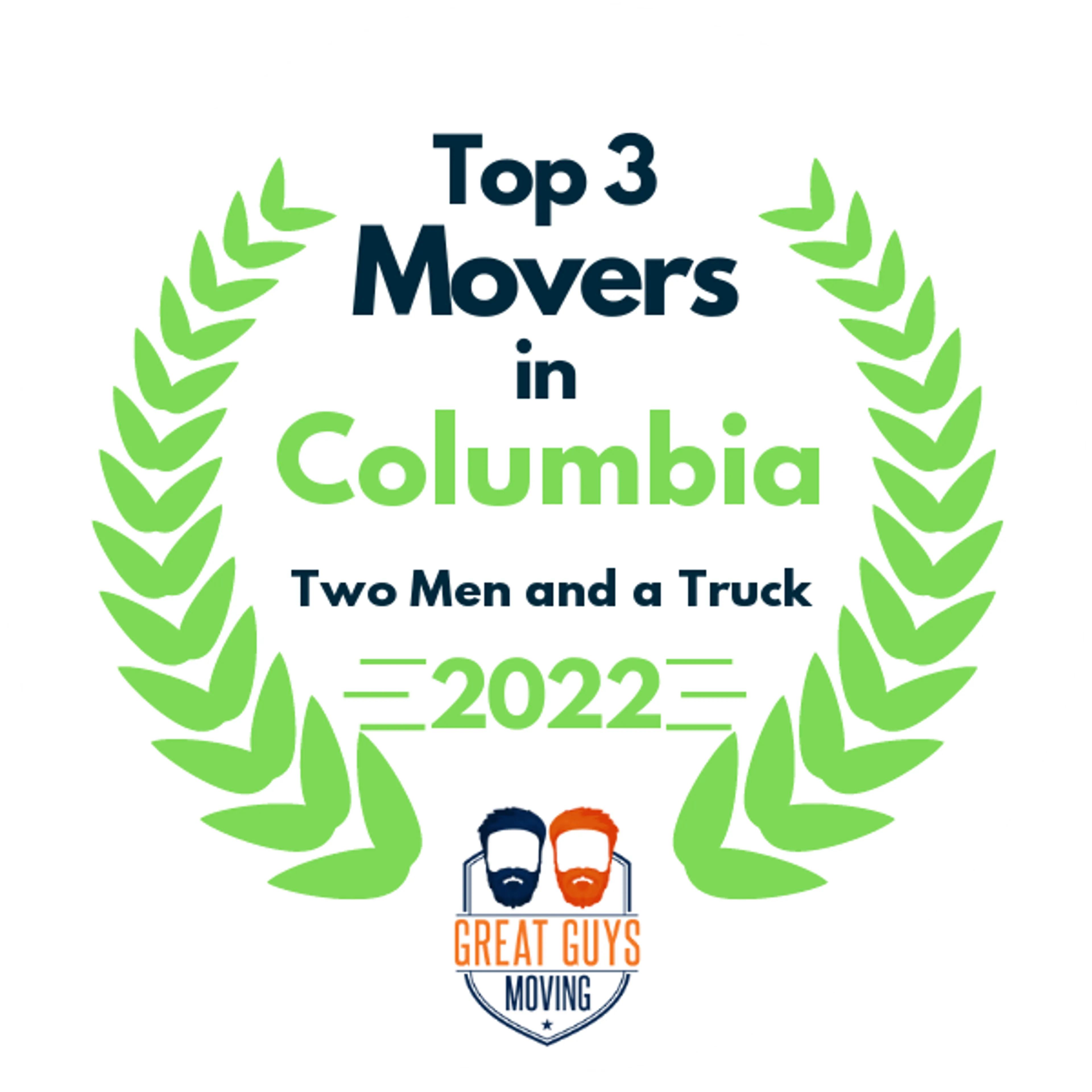 Top 3 Movers in Columbia, MO 2022 award