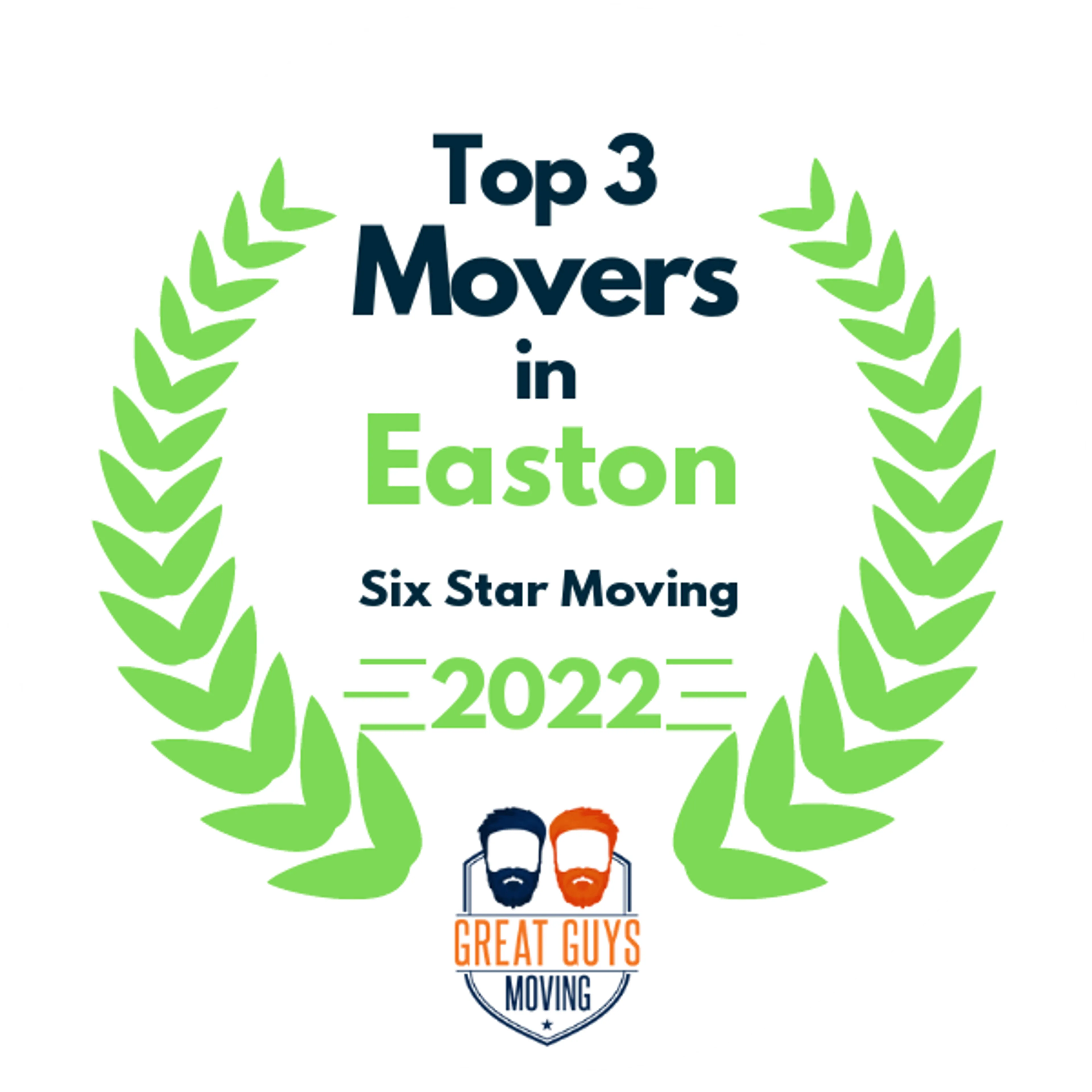 Top 3 Movers in Easton, MD 2022 award