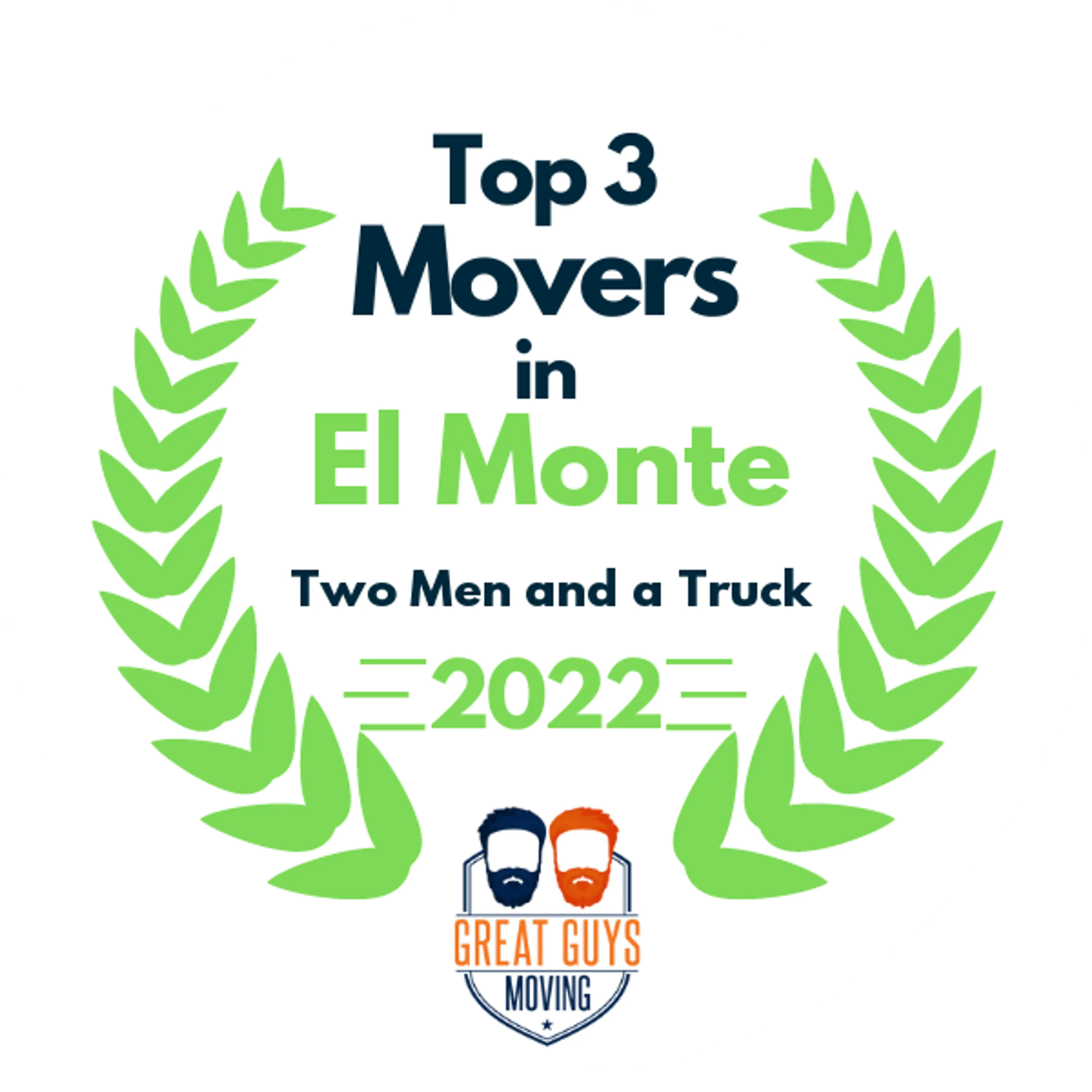 Top 3 Movers in Pomona, CA 2022 award