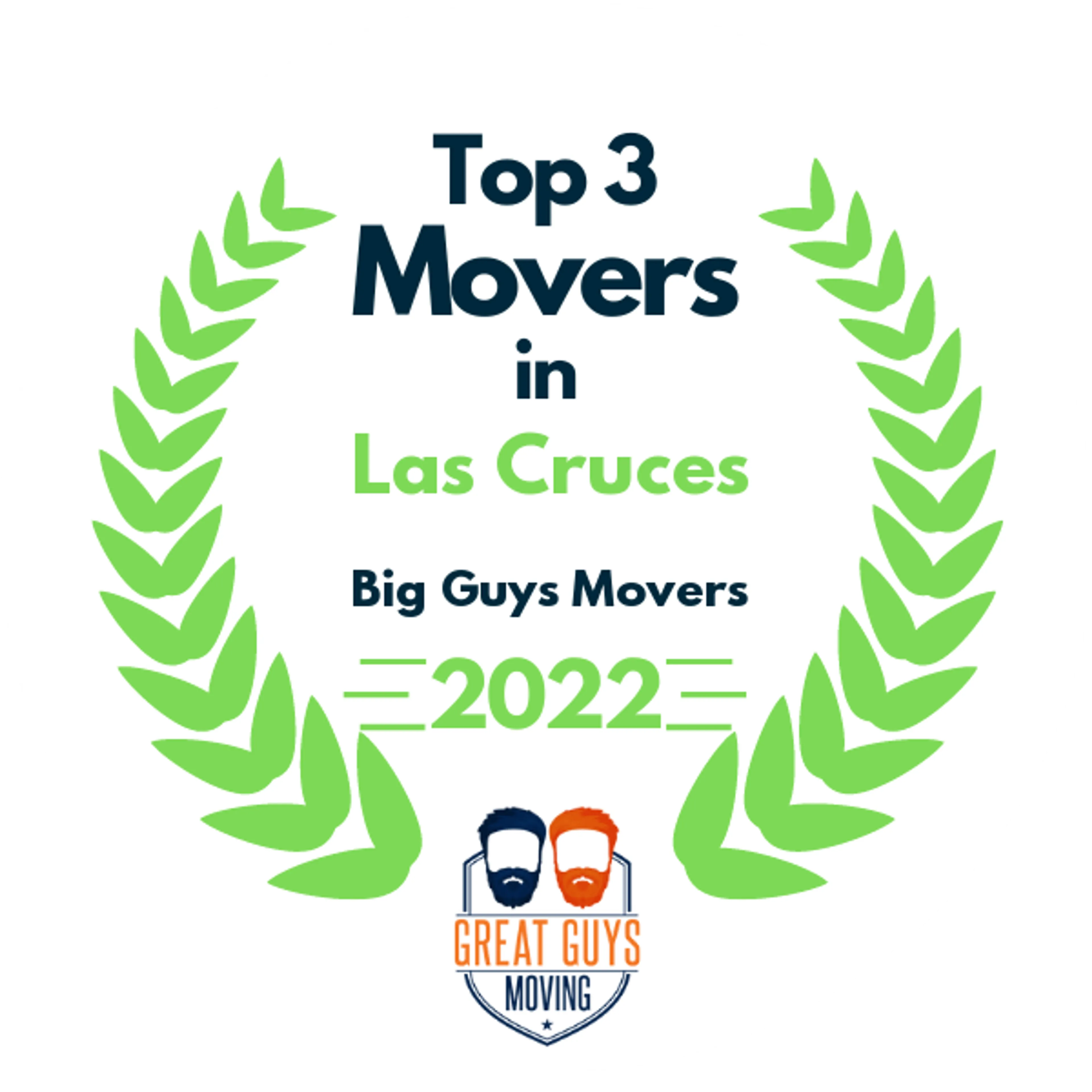 Top 3 Movers in Las Cruces, NM 2022 award