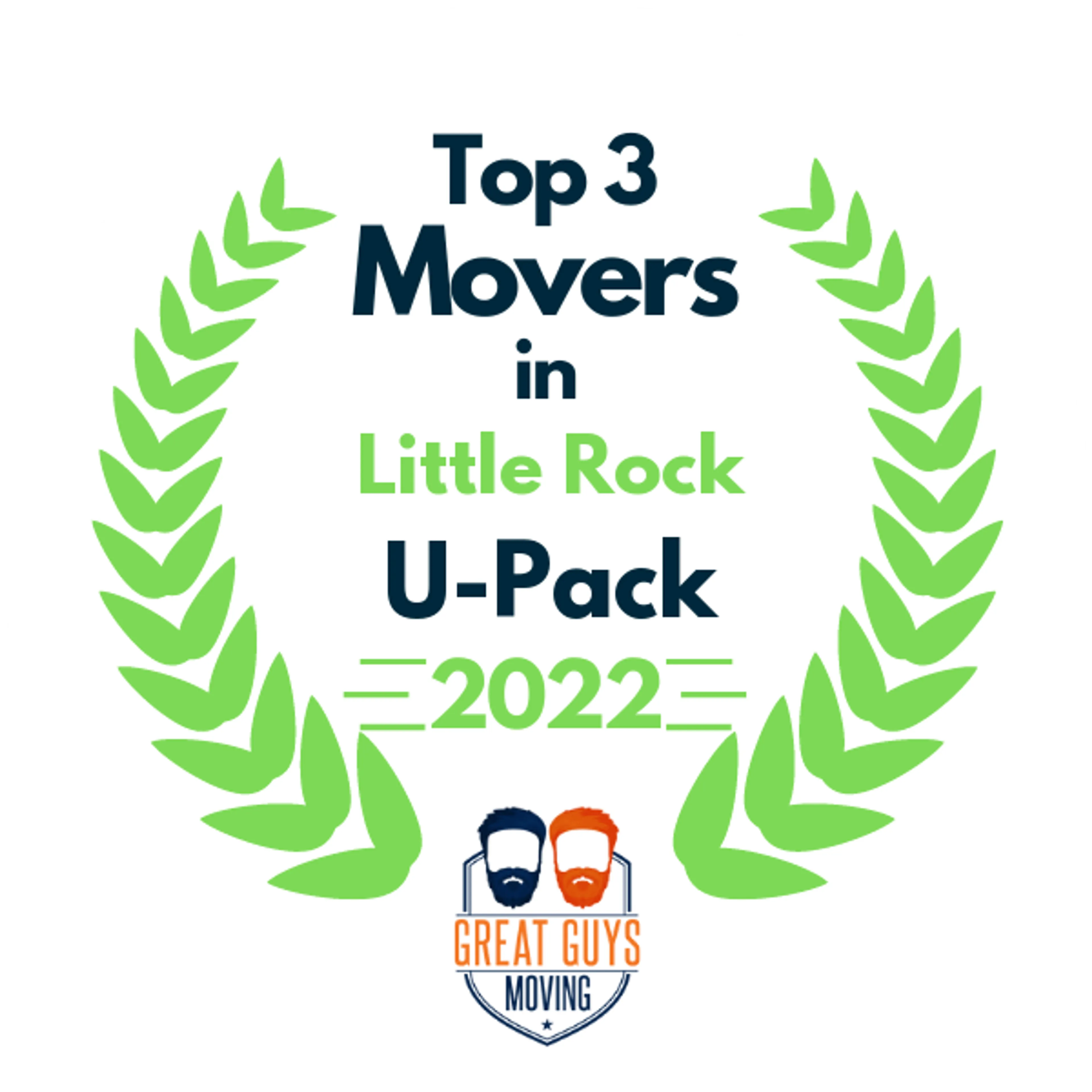 Top 3 Movers in Little Rock, AR 2022 award