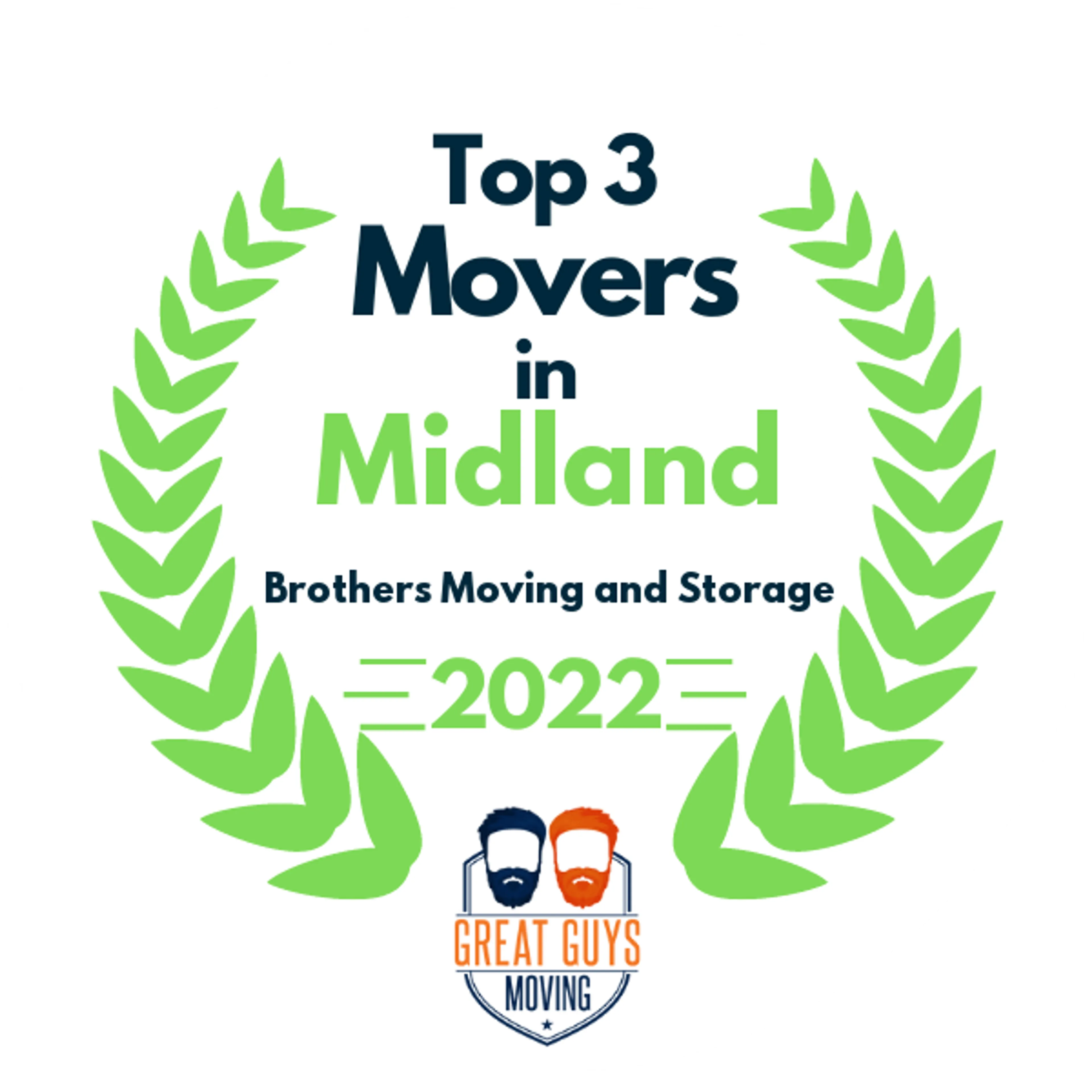 Top 3 Movers in Midland, TX 2022 award