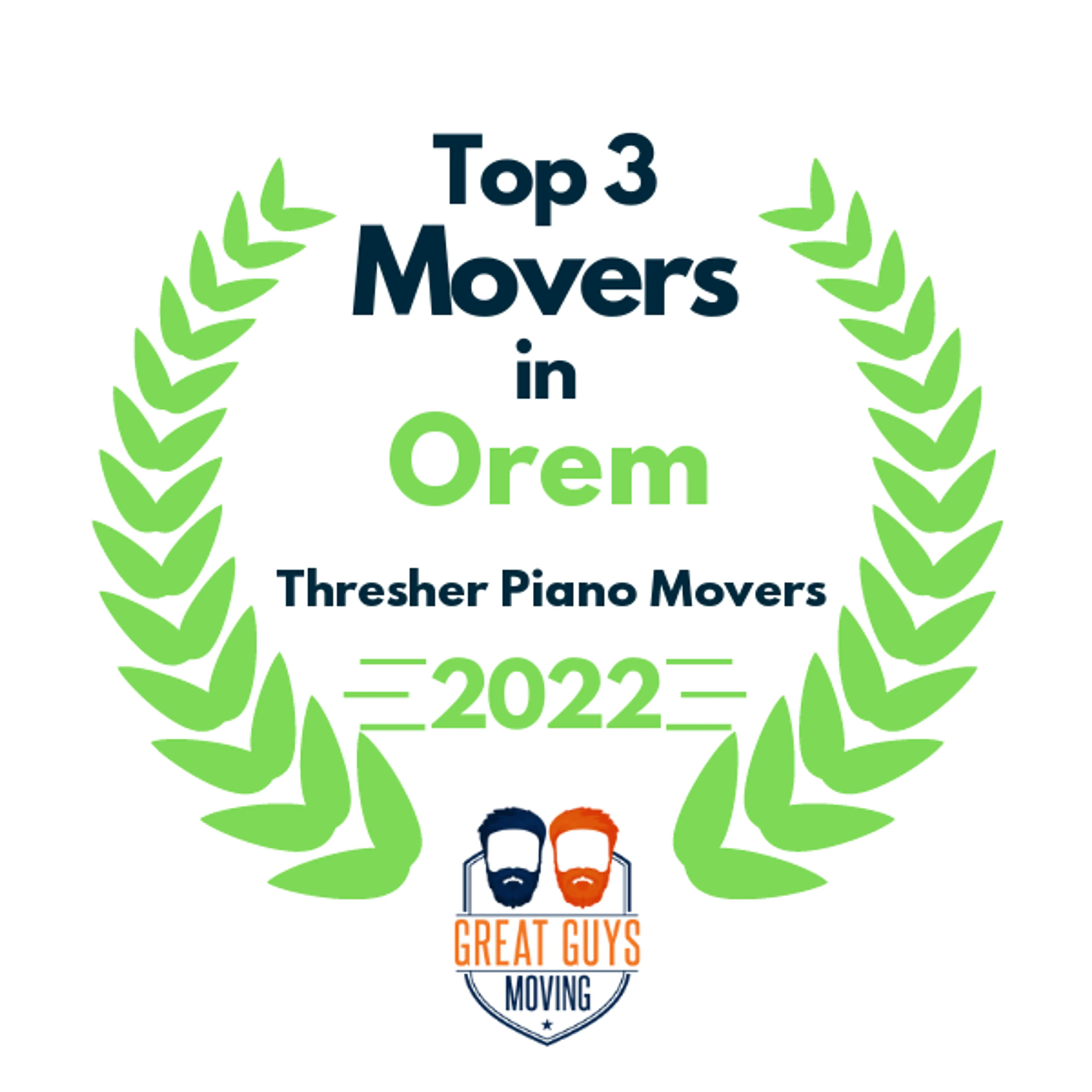 Top 3 Movers in West Jordan, UT 2022 award