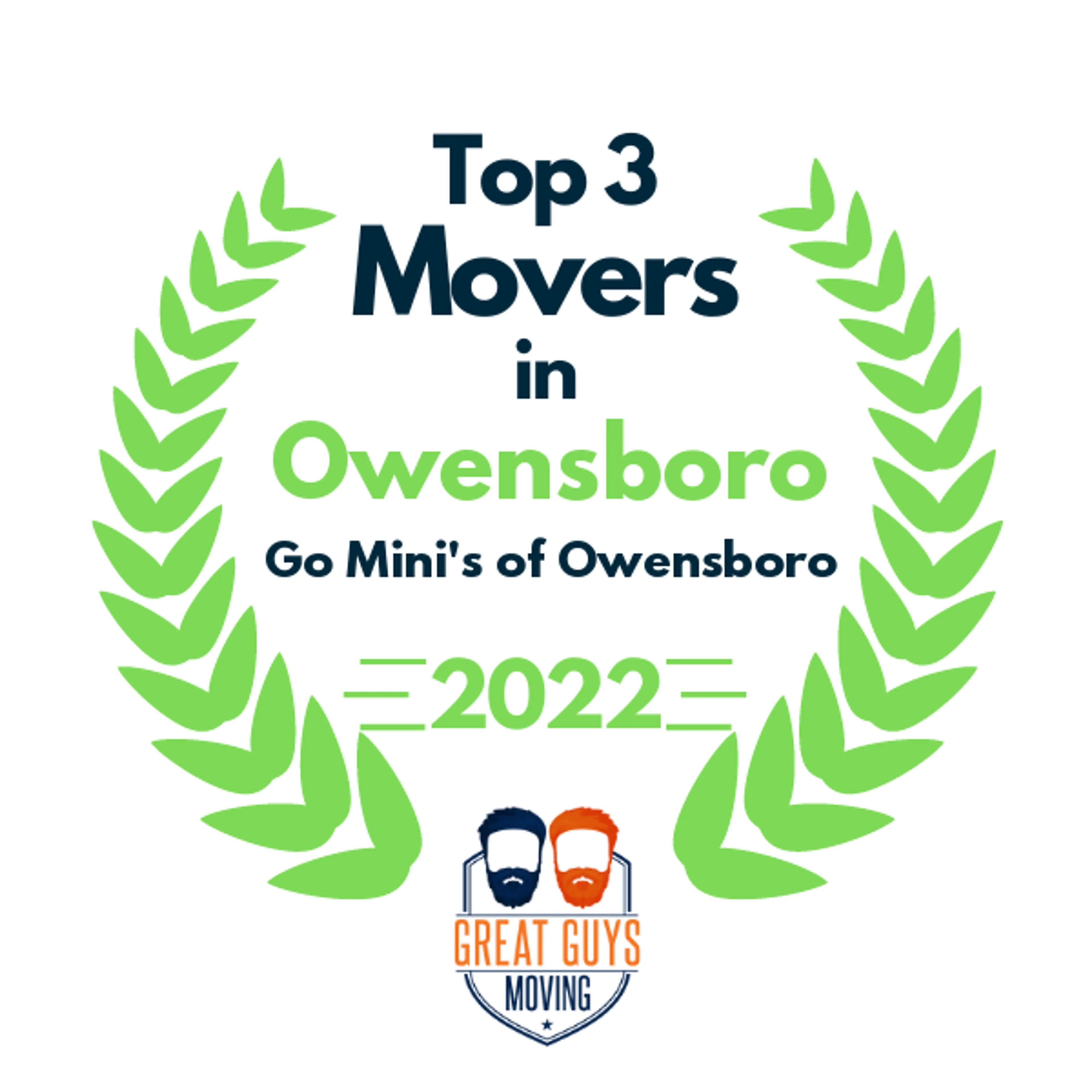 Top 3 Movers in Owensboro, KY 2022 award