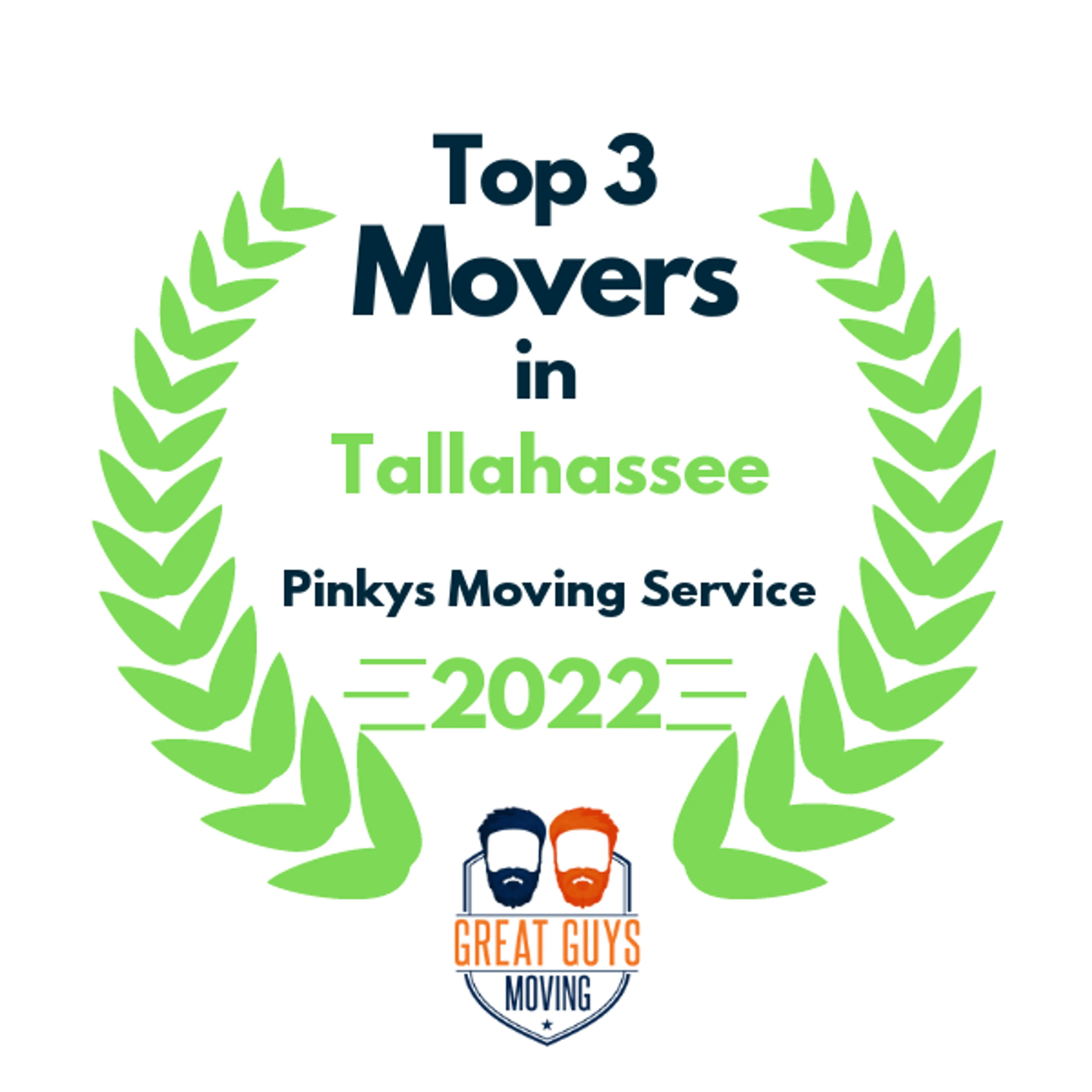 Top 3 Movers in Tallahassee, FL 2022 award