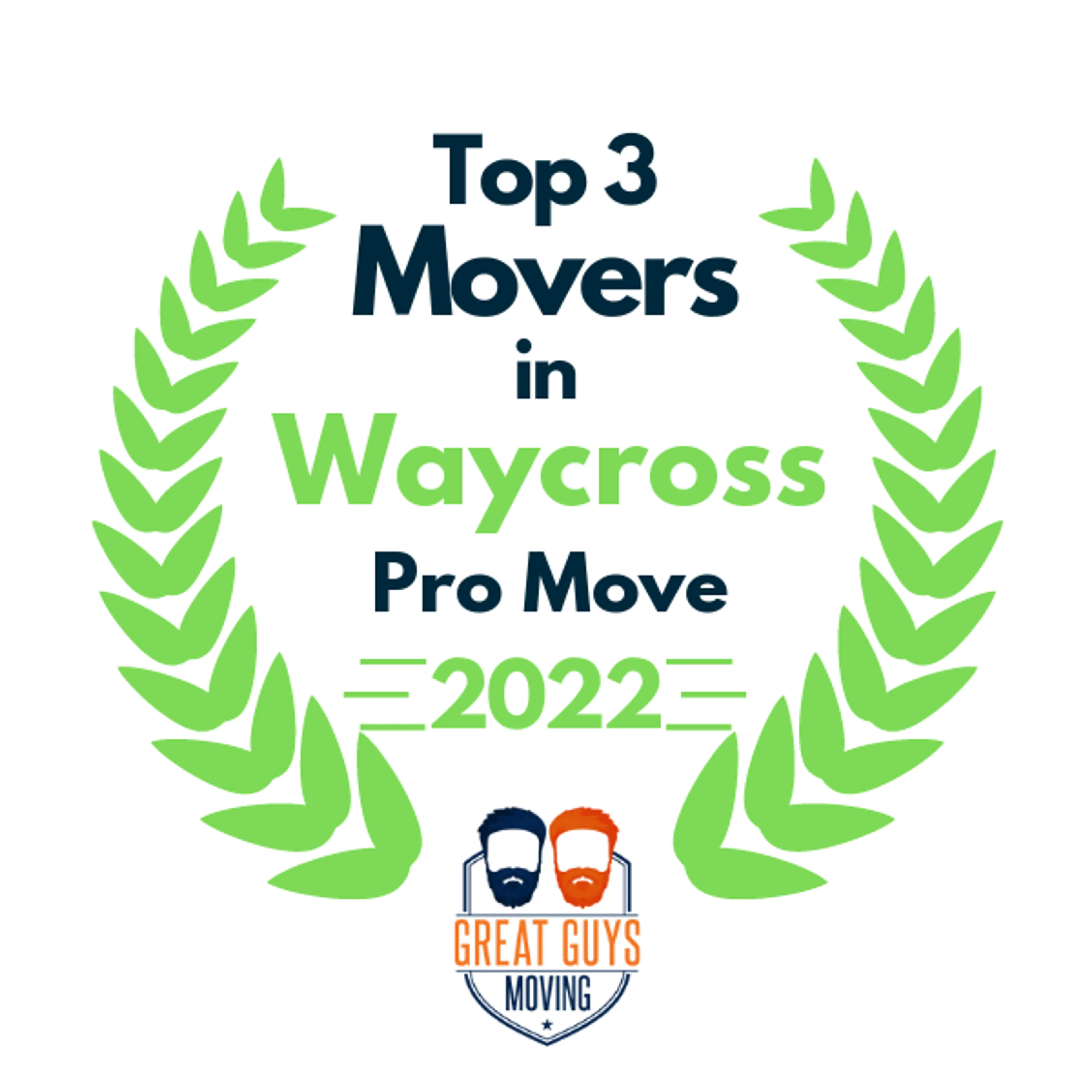 Top 3 Movers in Waycross, GA 2022 award