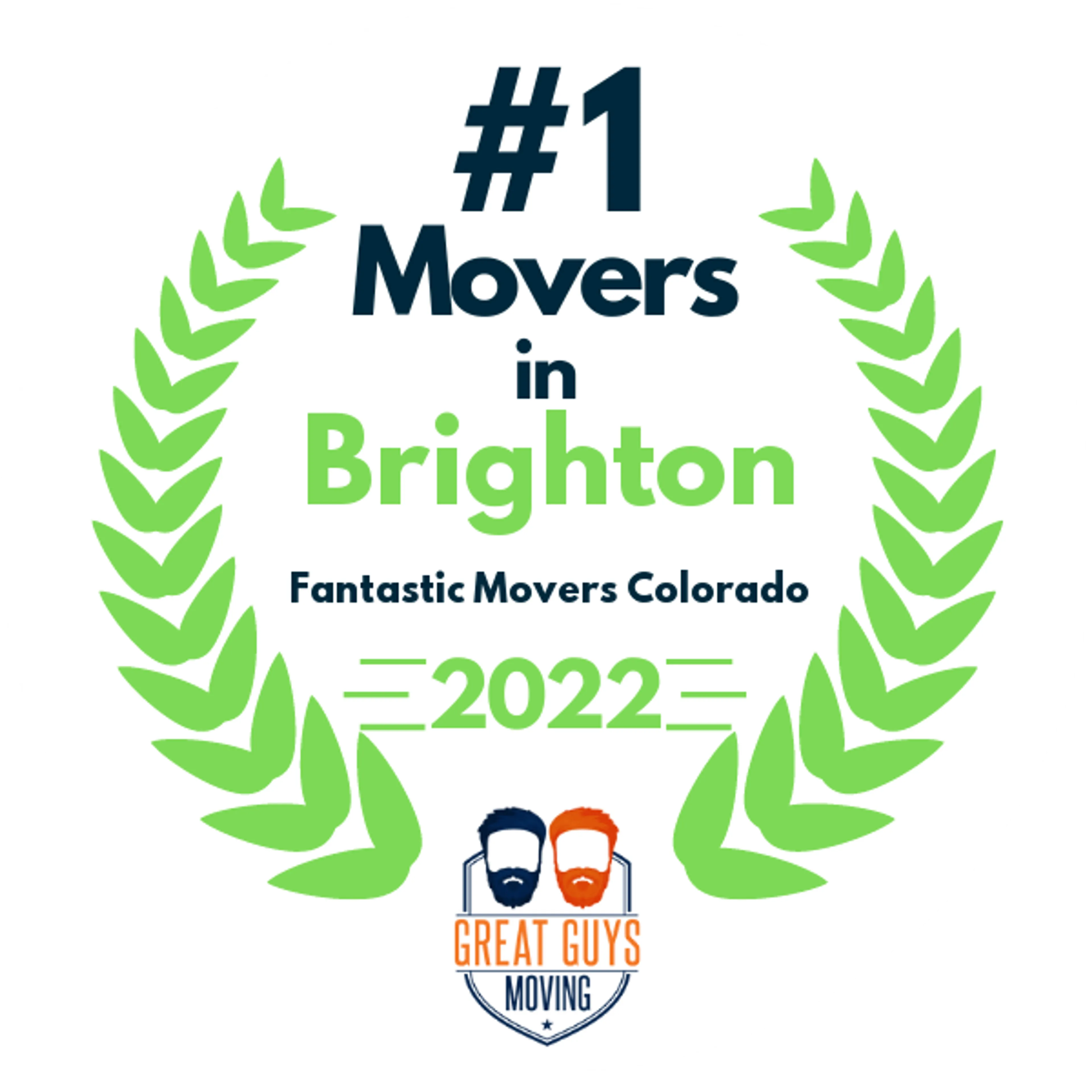 #1 Ranked Movers in Denver, CO 2022 award