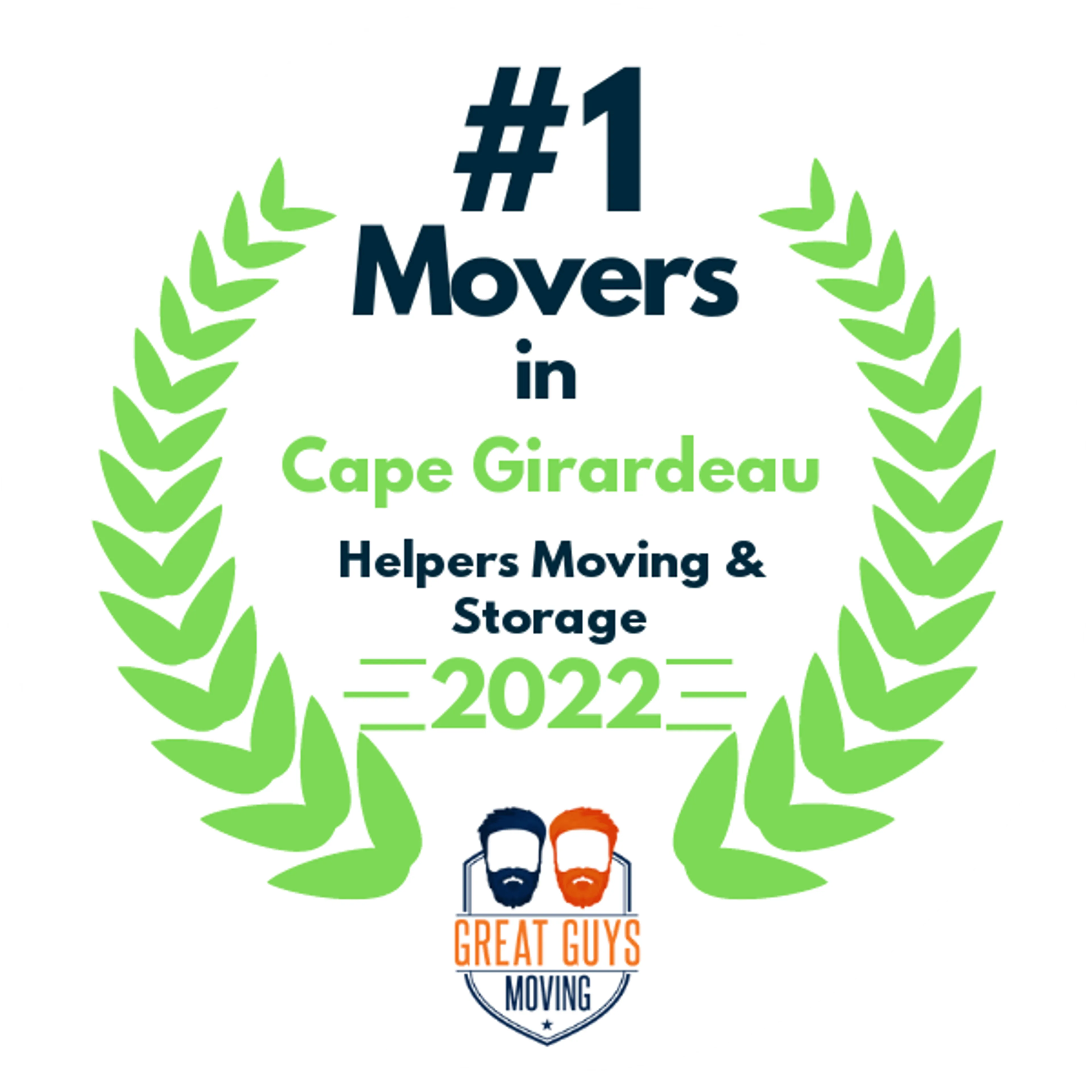 #1 Ranked Movers in Independence, MO 2022 award