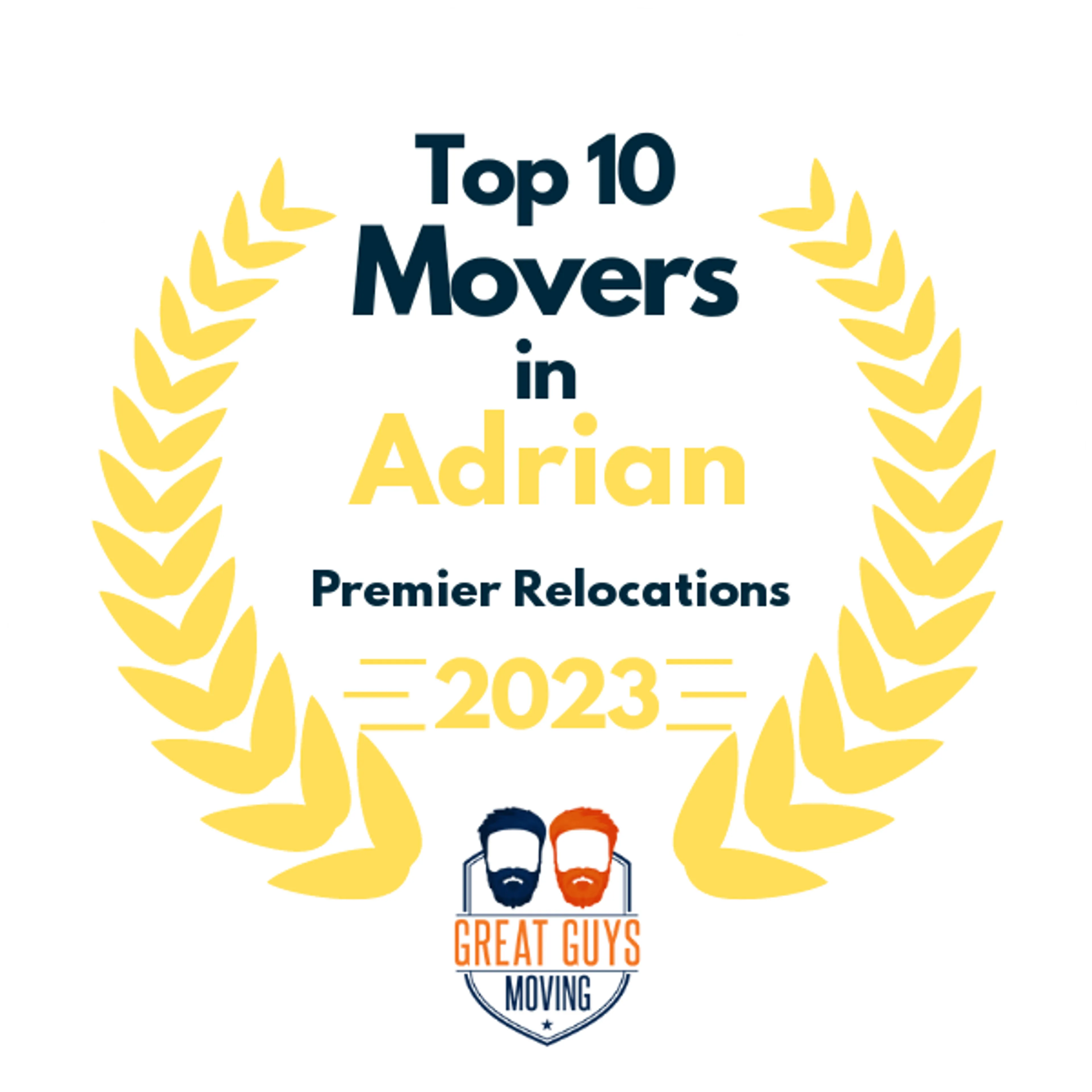 Top 10 Movers in Detroit, MI 2023 award