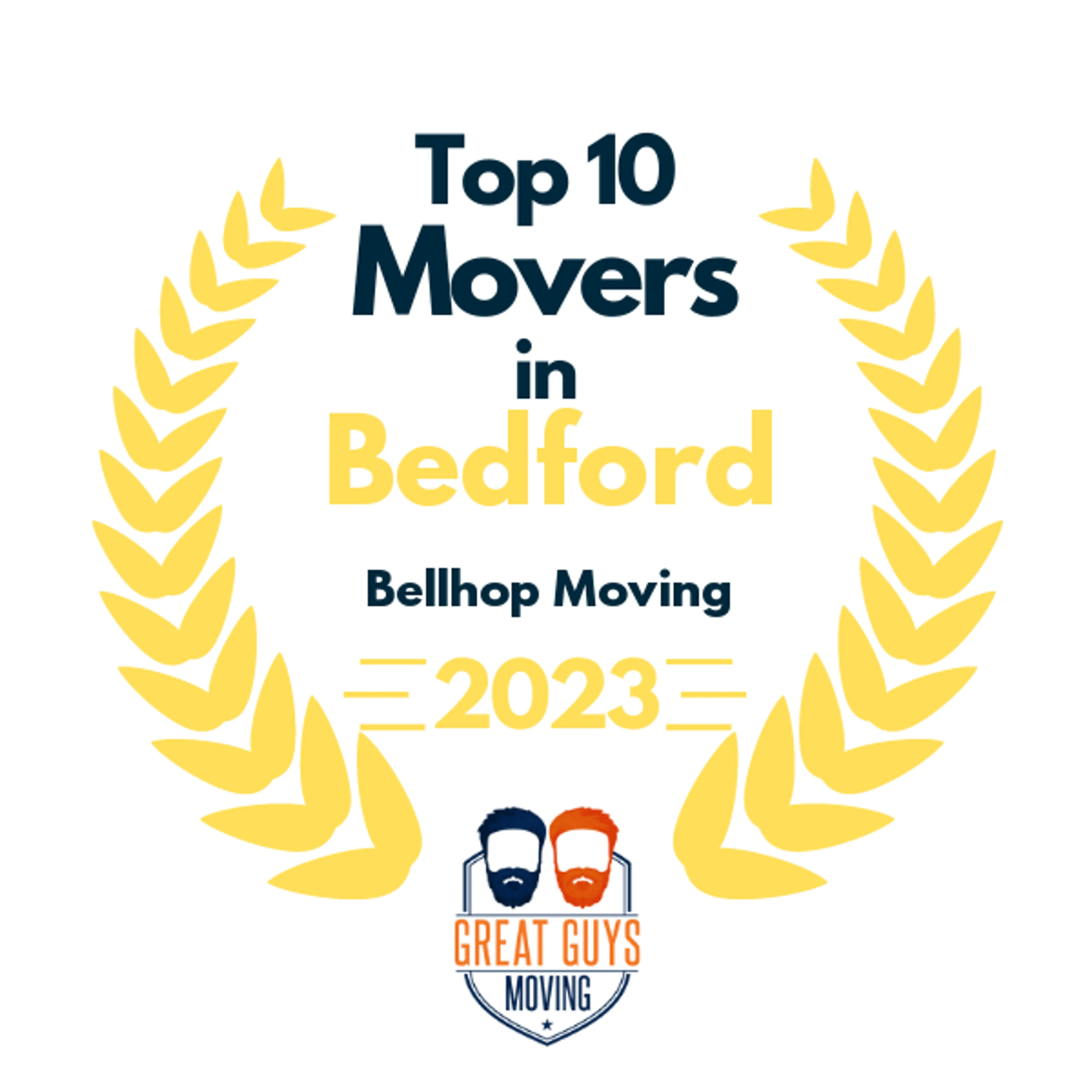 Top 10 Movers in Chicago, IL 2023 award
