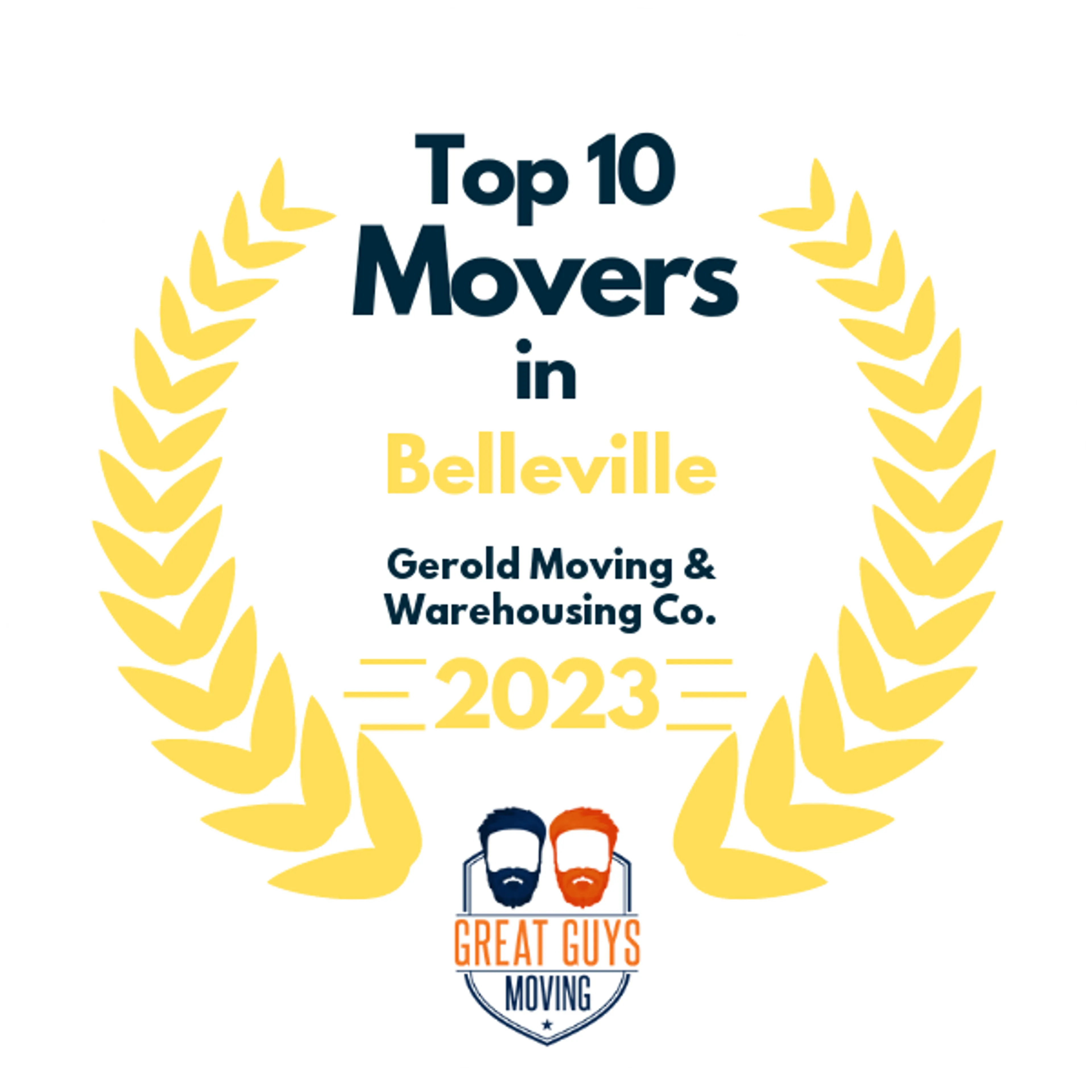 Top 10 Movers in St. Louis, MO 2023 award