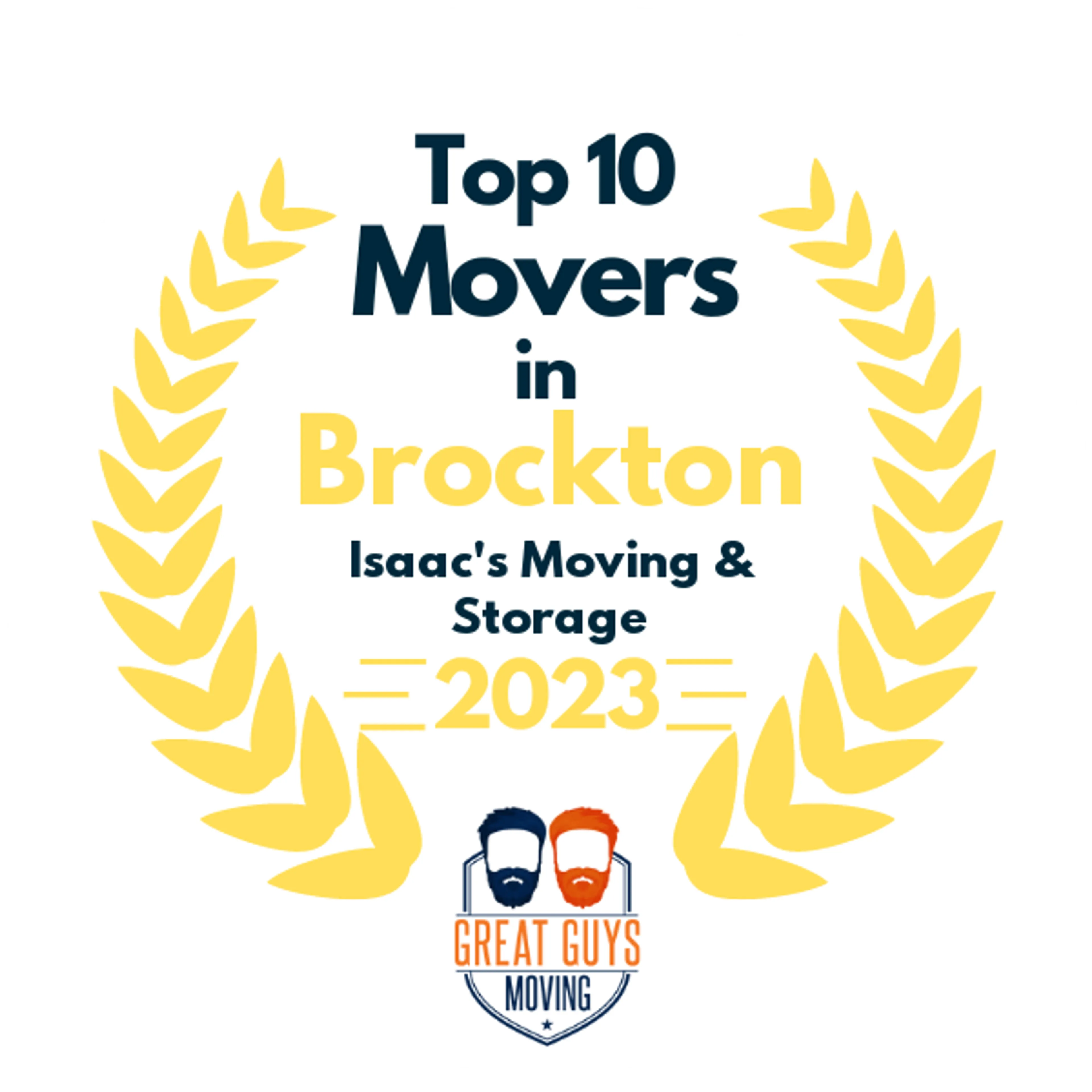 Top 10 Movers in Worcester, MA 2023 award