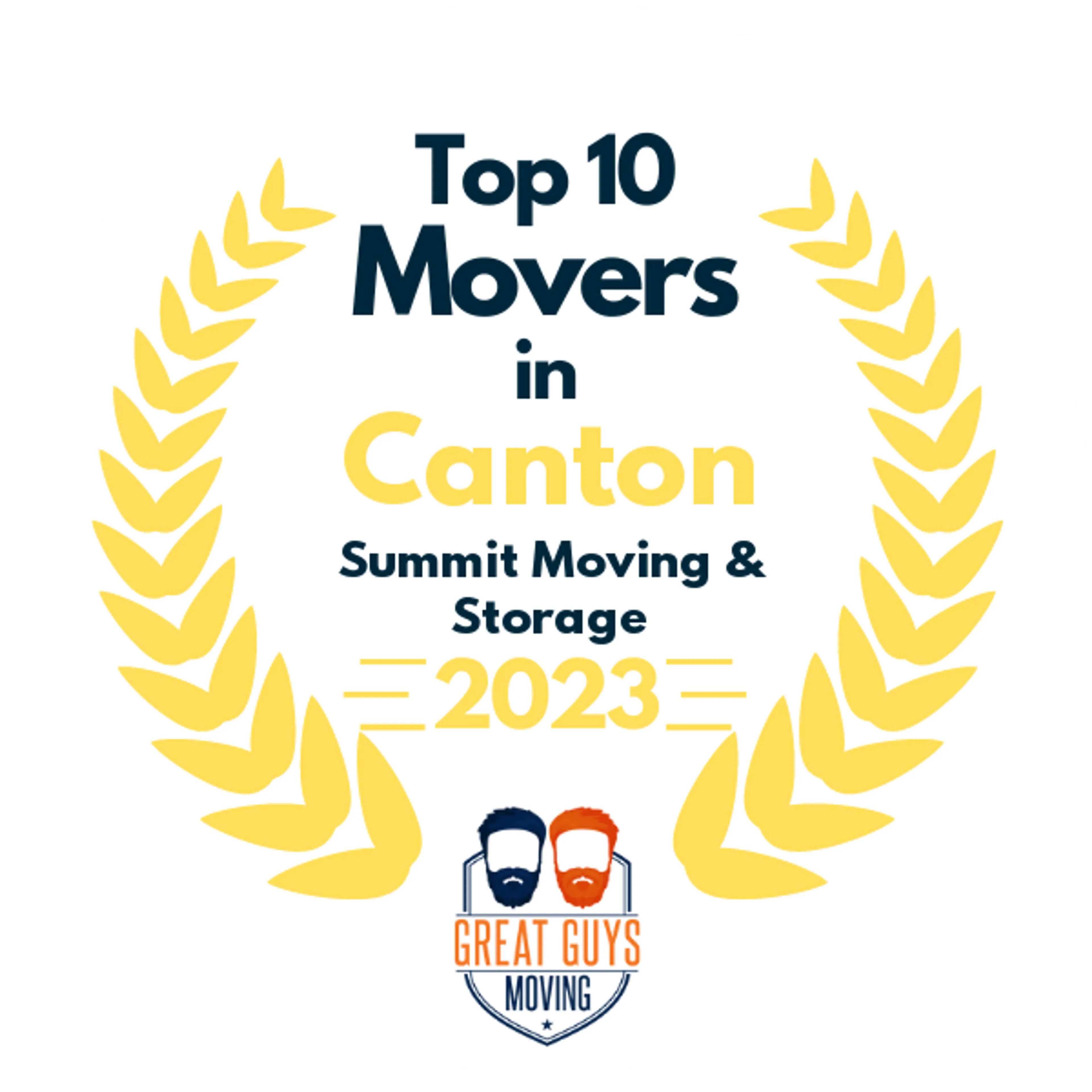 Top 10 Movers in Cleveland, OH 2023 award