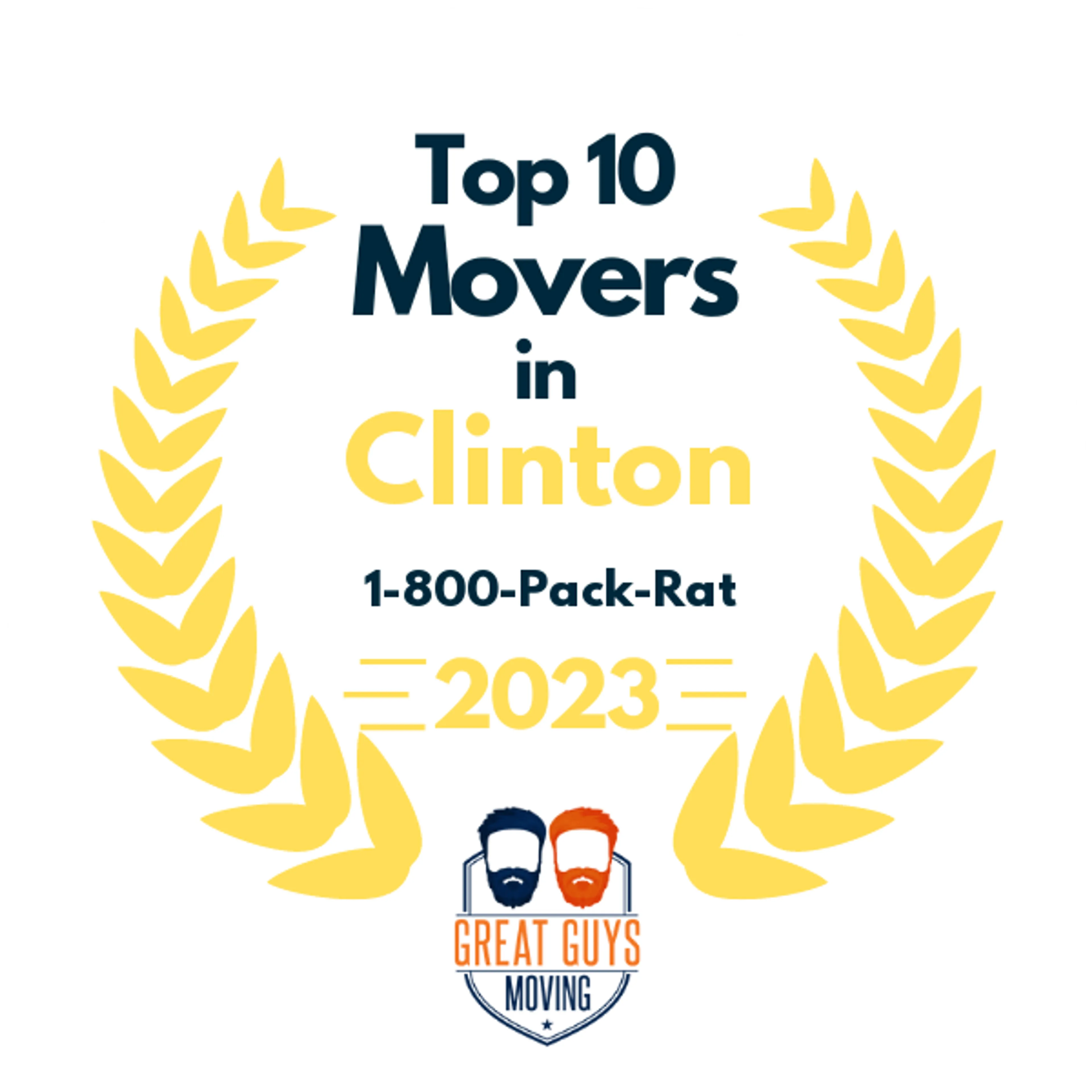 Top 10 Movers in Clinton, AR 2023 award