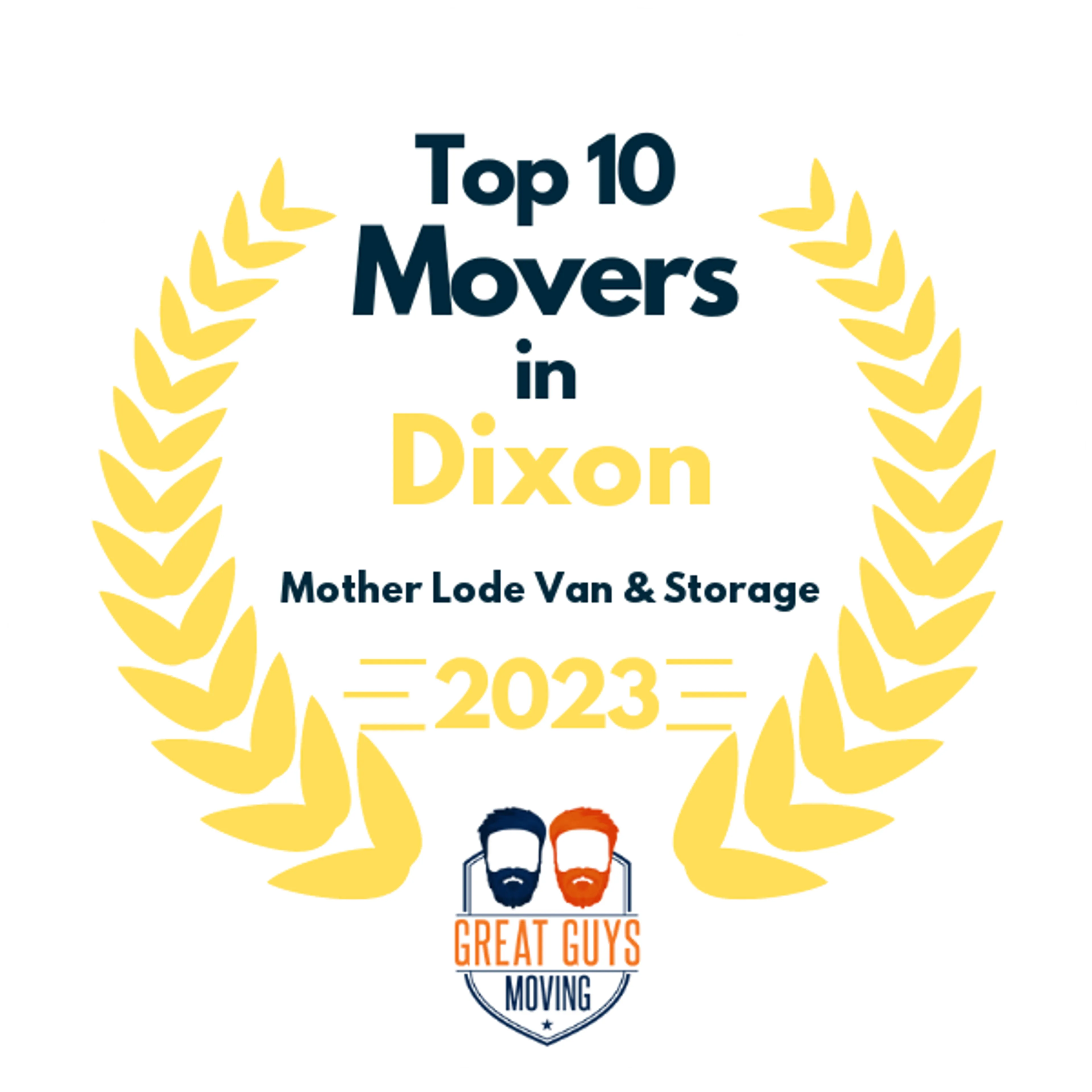 Top 10 Movers in Stockton, CA 2023 award